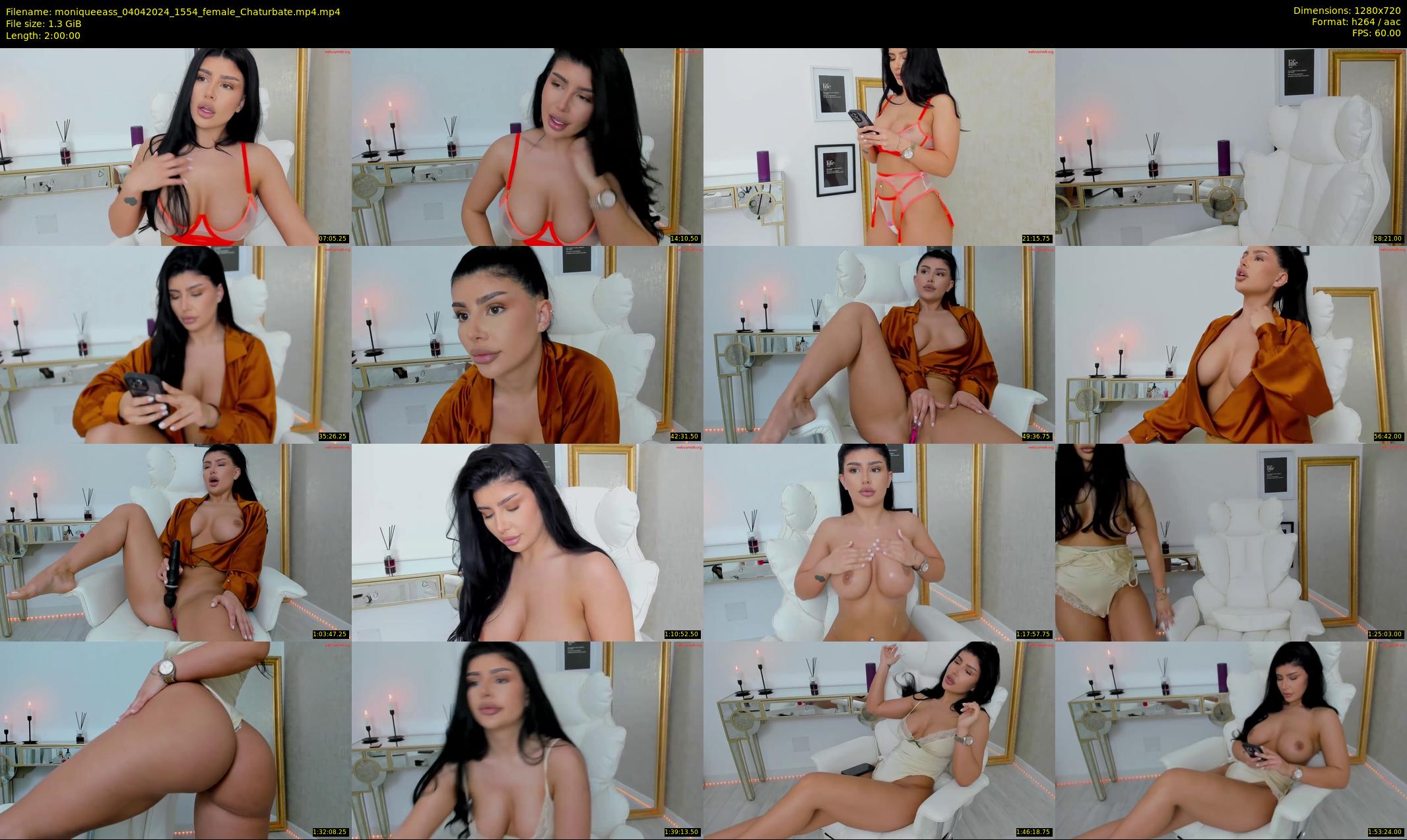 moniqueeass — 120 minute Chaturbate female cam show recording, 720p, Apr 4, 2024