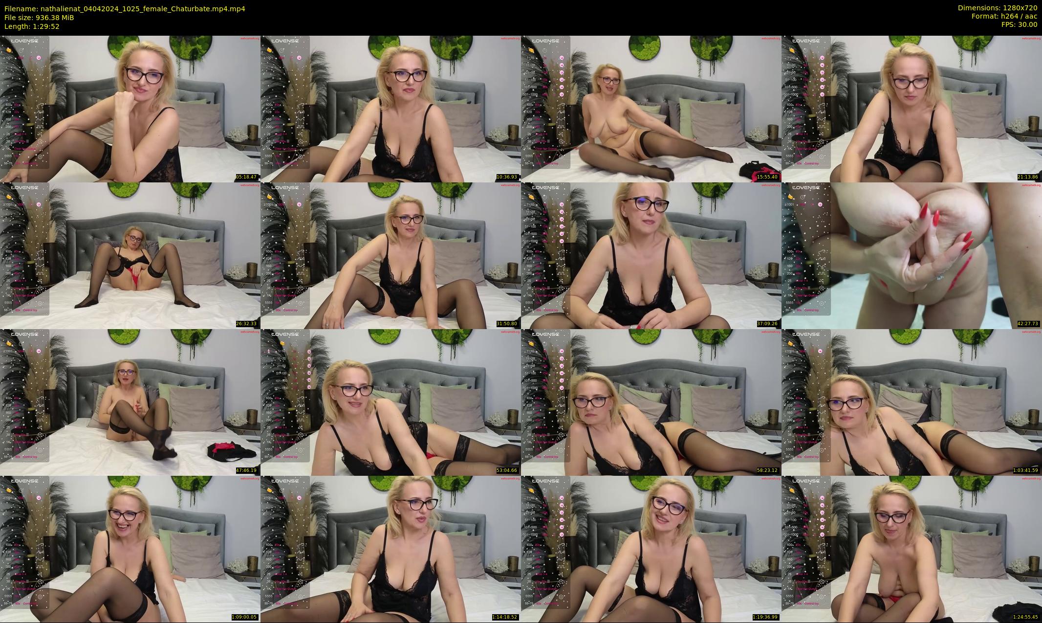 nathalienat — 90 minute Chaturbate female cam show recording, 720p, Apr 4, 2024