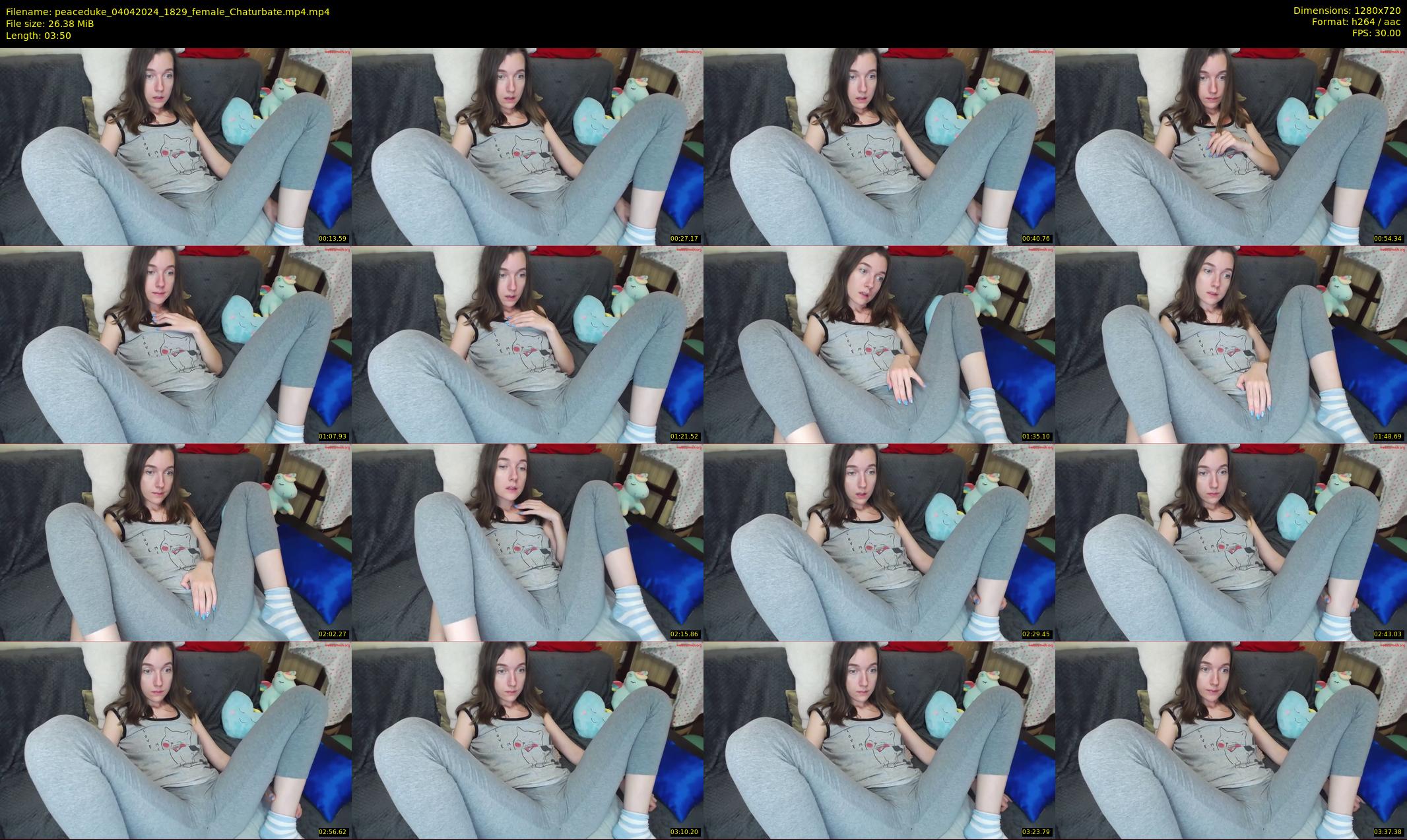 peaceduke — 4 minute Chaturbate female cam show recording, 720p, Apr 4, 2024
