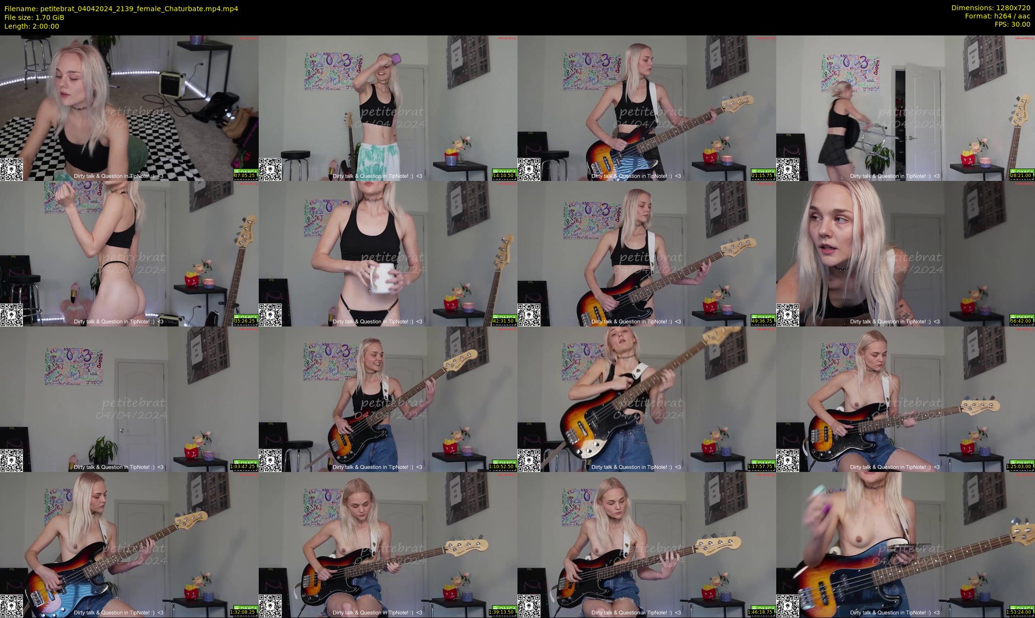 petitebrat — 120 minute Chaturbate female cam show recording, 720p, Apr 4, 2024