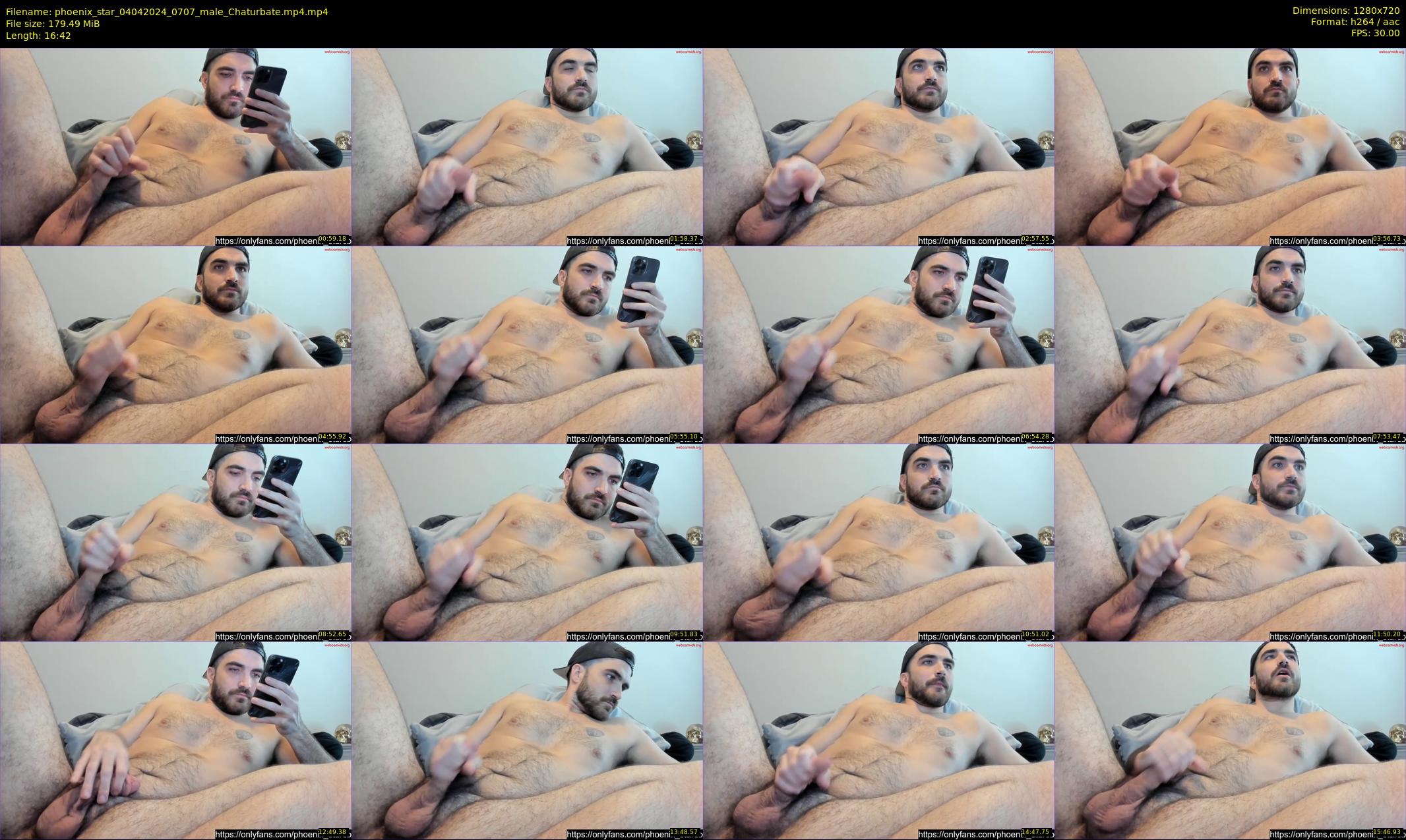 phoenix_star — 17 minute Chaturbate male cam show recording, 720p, Apr 4, 2024