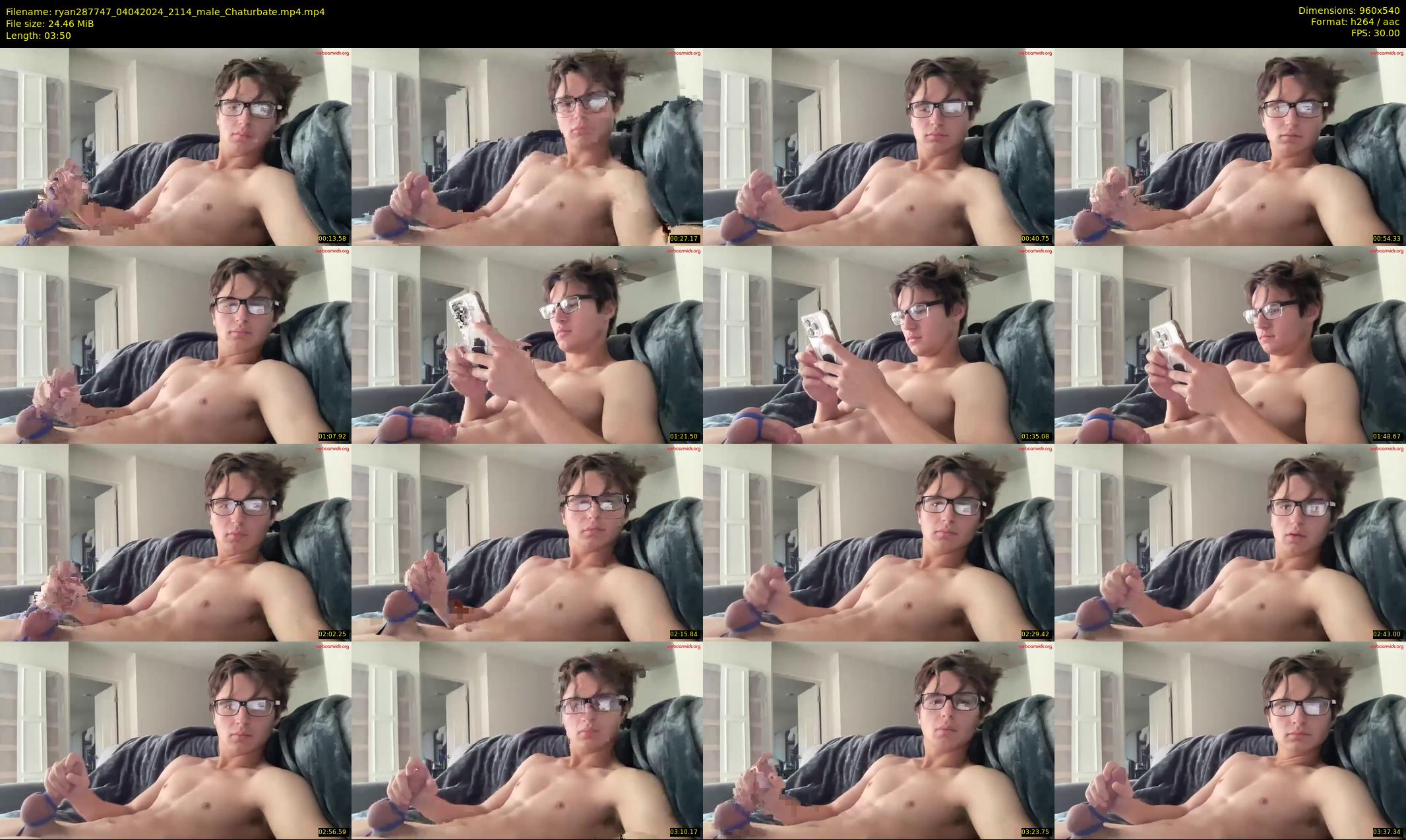 ryan287747 — 4 minute Chaturbate male cam show recording, 480p, Apr 4, 2024