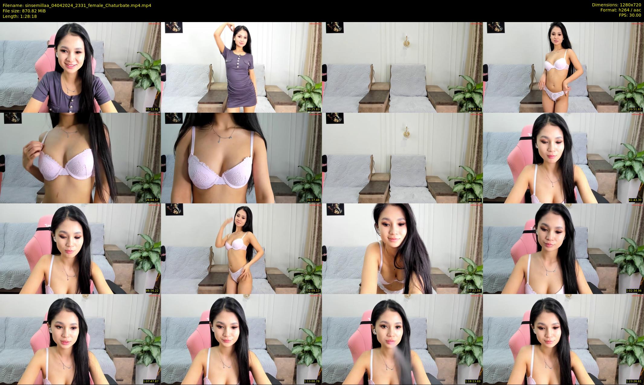 sinsemillaa — 89 minute Chaturbate female cam show recording, 720p, Apr 4, 2024