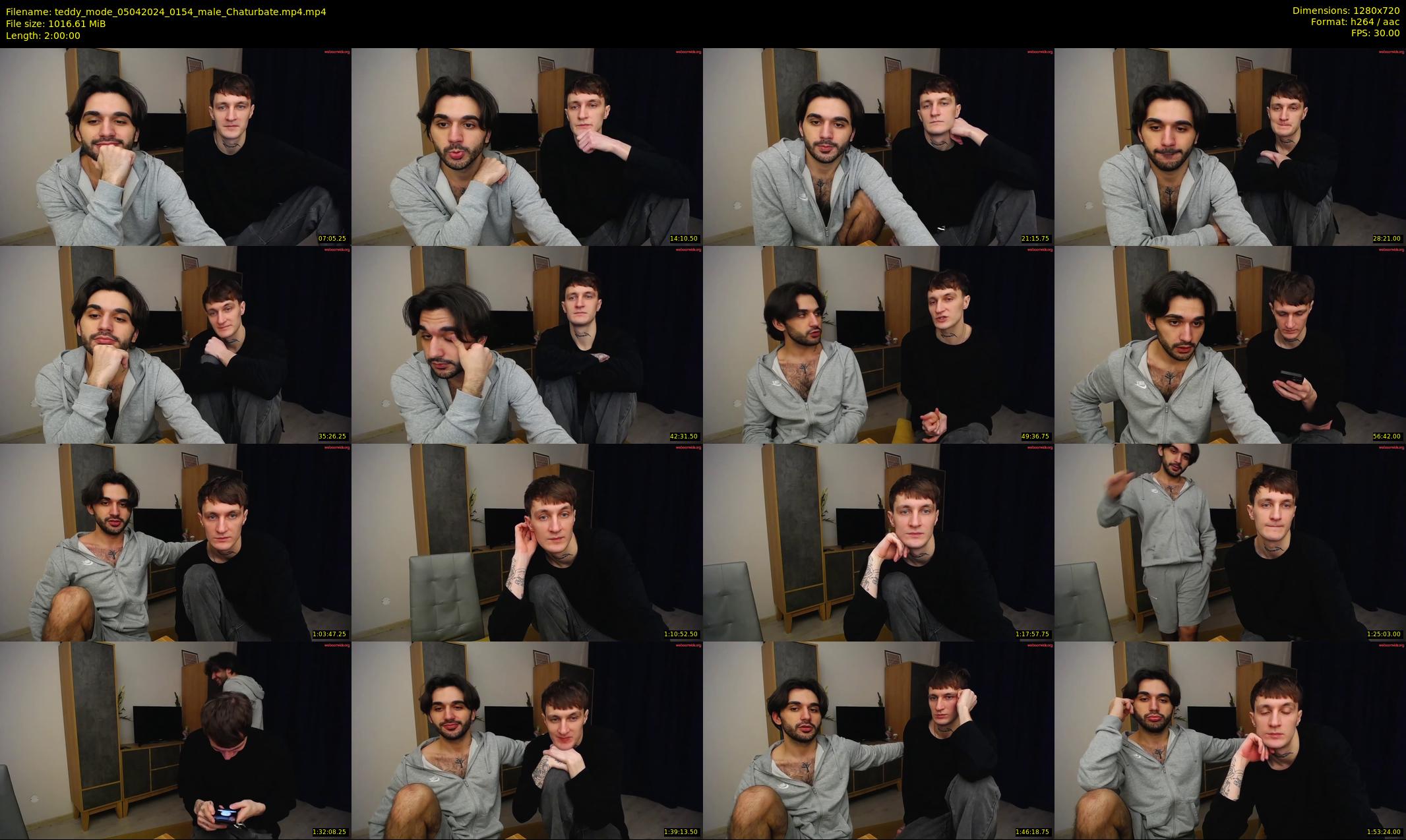 teddy_mode — 120 minute Chaturbate couple cam show recording, 720p, Apr 5, 2024