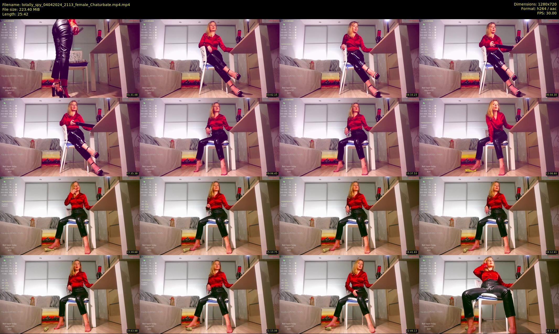 totally_spy — 26 minute Chaturbate female cam show recording, 720p, Apr 4, 2024
