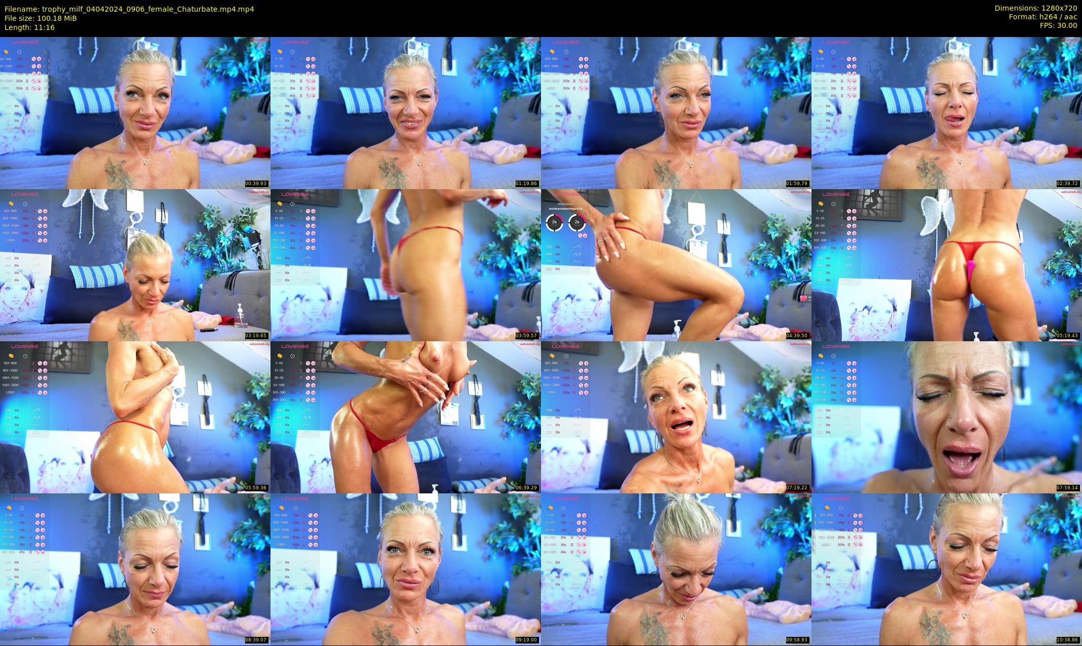 trophy_milf — 12 minute Chaturbate female cam show recording, 720p, Apr 4, 2024