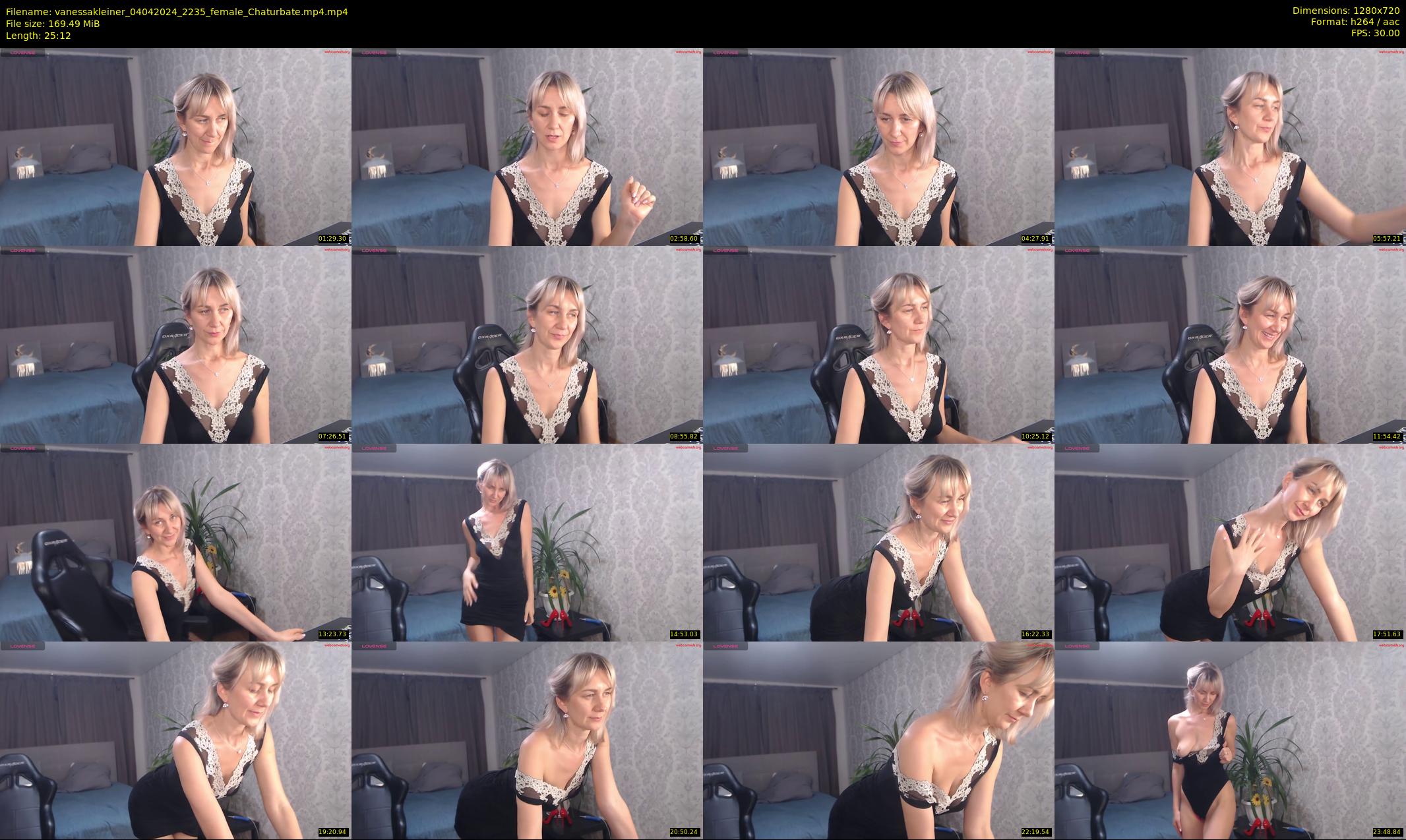 vanessakleiner — 26 minute Chaturbate female cam show recording, 720p, Apr 4, 2024
