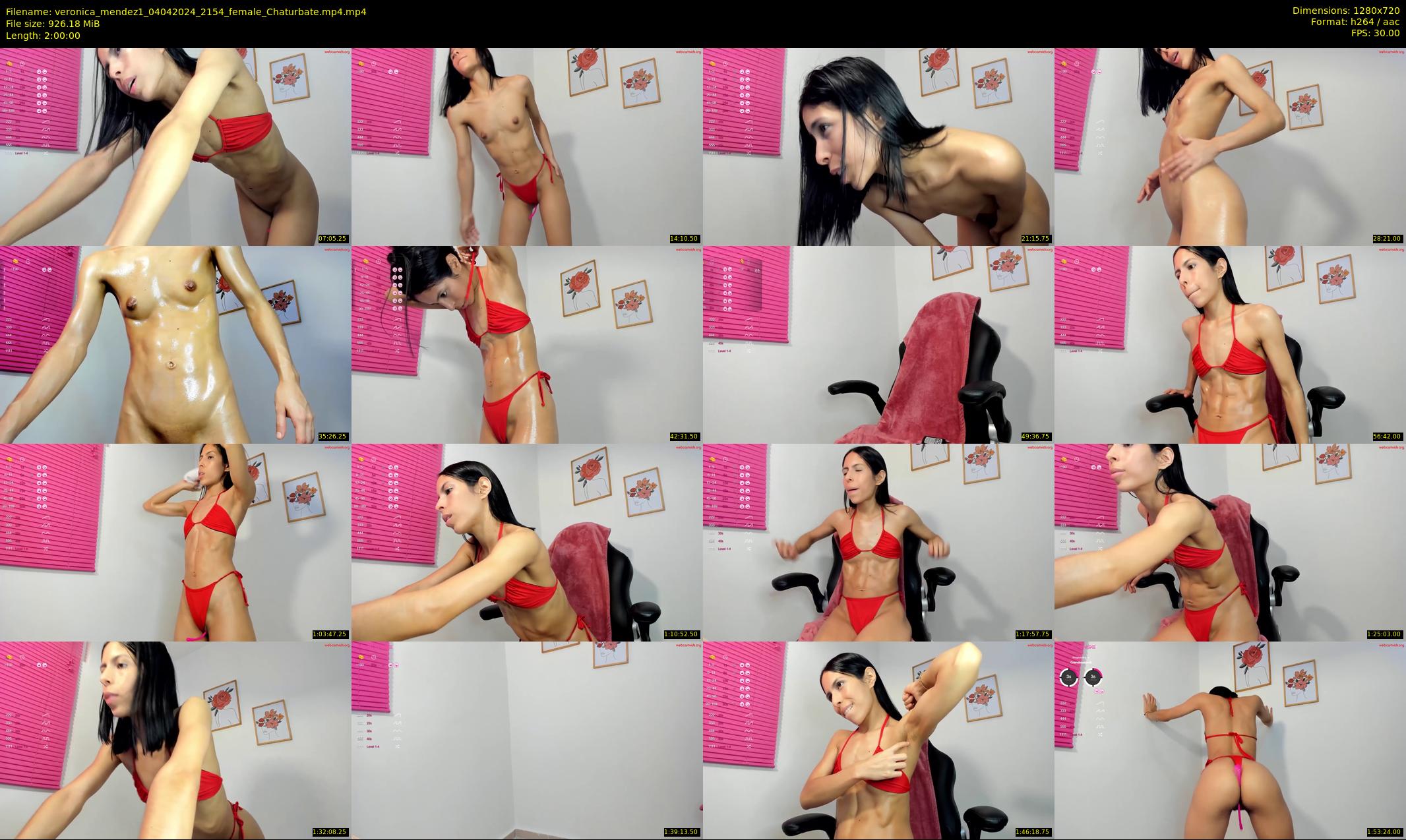 veronica_mendez1 — 120 minute Chaturbate female cam show recording, 720p, Apr 4, 2024
