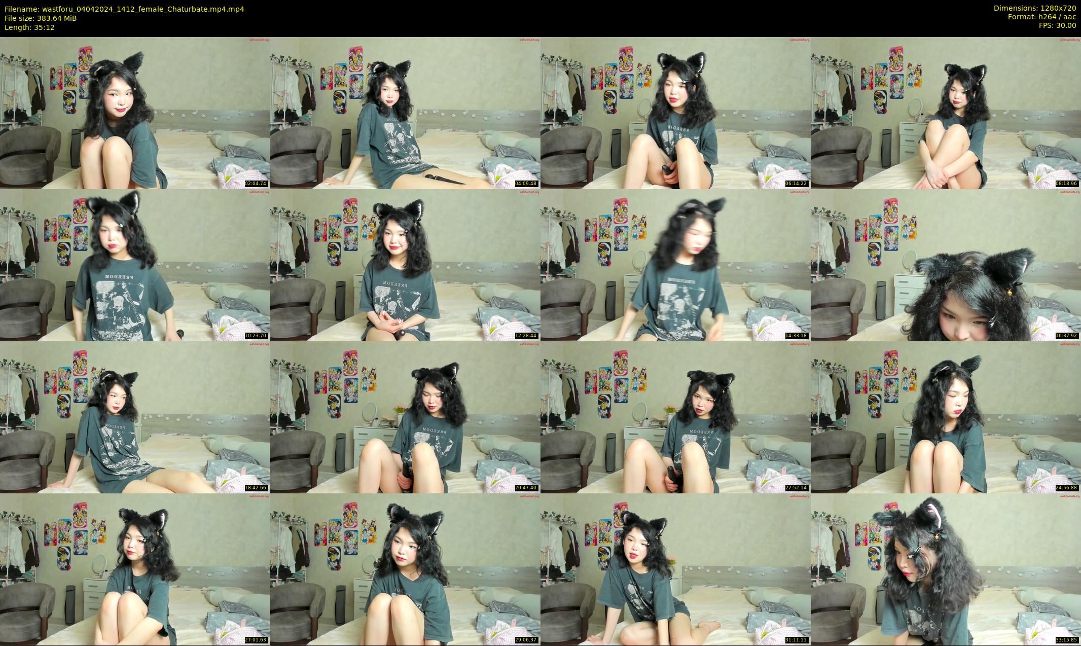 wastforu — 36 minute Chaturbate female cam show recording, 720p, Apr 4, 2024