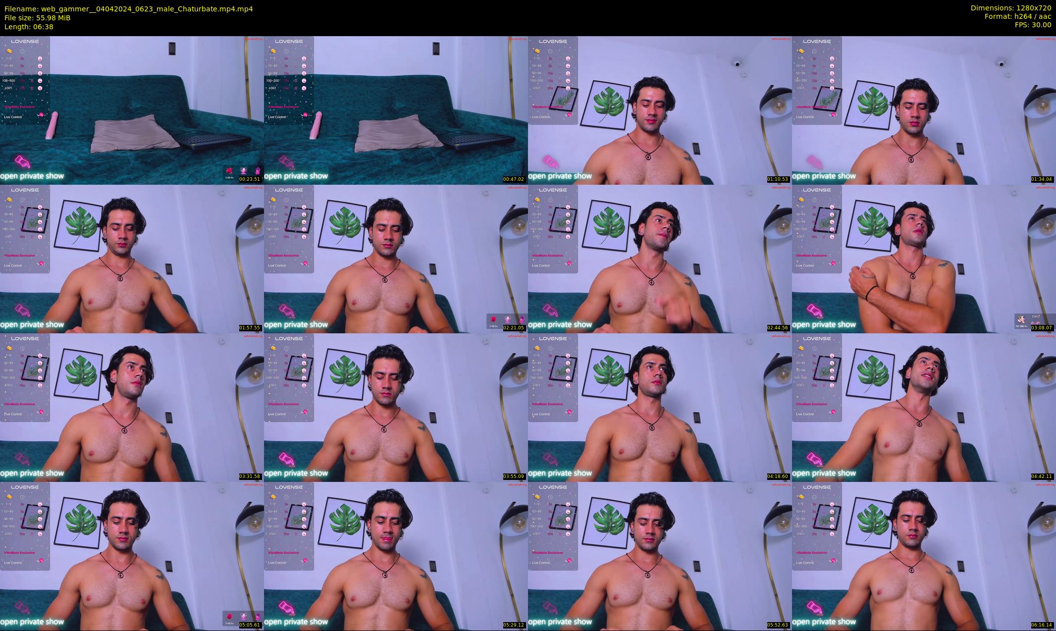web_gammer_ — 7 minute Chaturbate male cam show recording, 720p, Apr 4, 2024