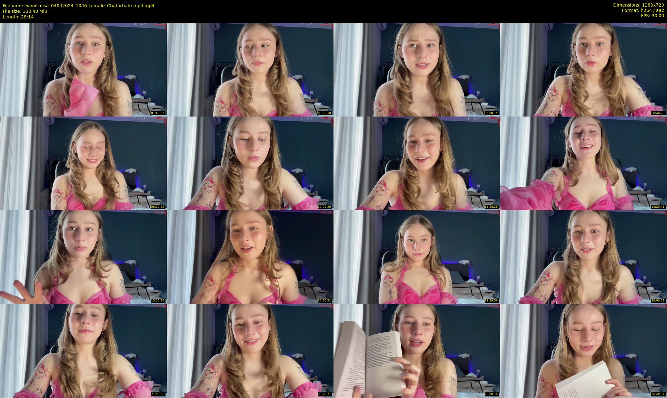 whoisalisa — 29 minute Chaturbate female cam show recording, 720p, Apr 4, 2024