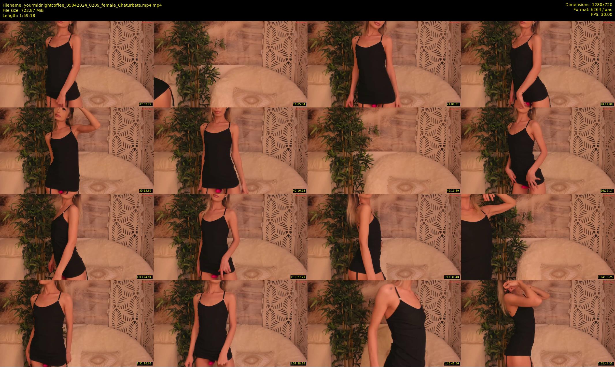 yourmidnightcoffee — 120 minute Chaturbate female cam show recording, 720p, Apr 5, 2024