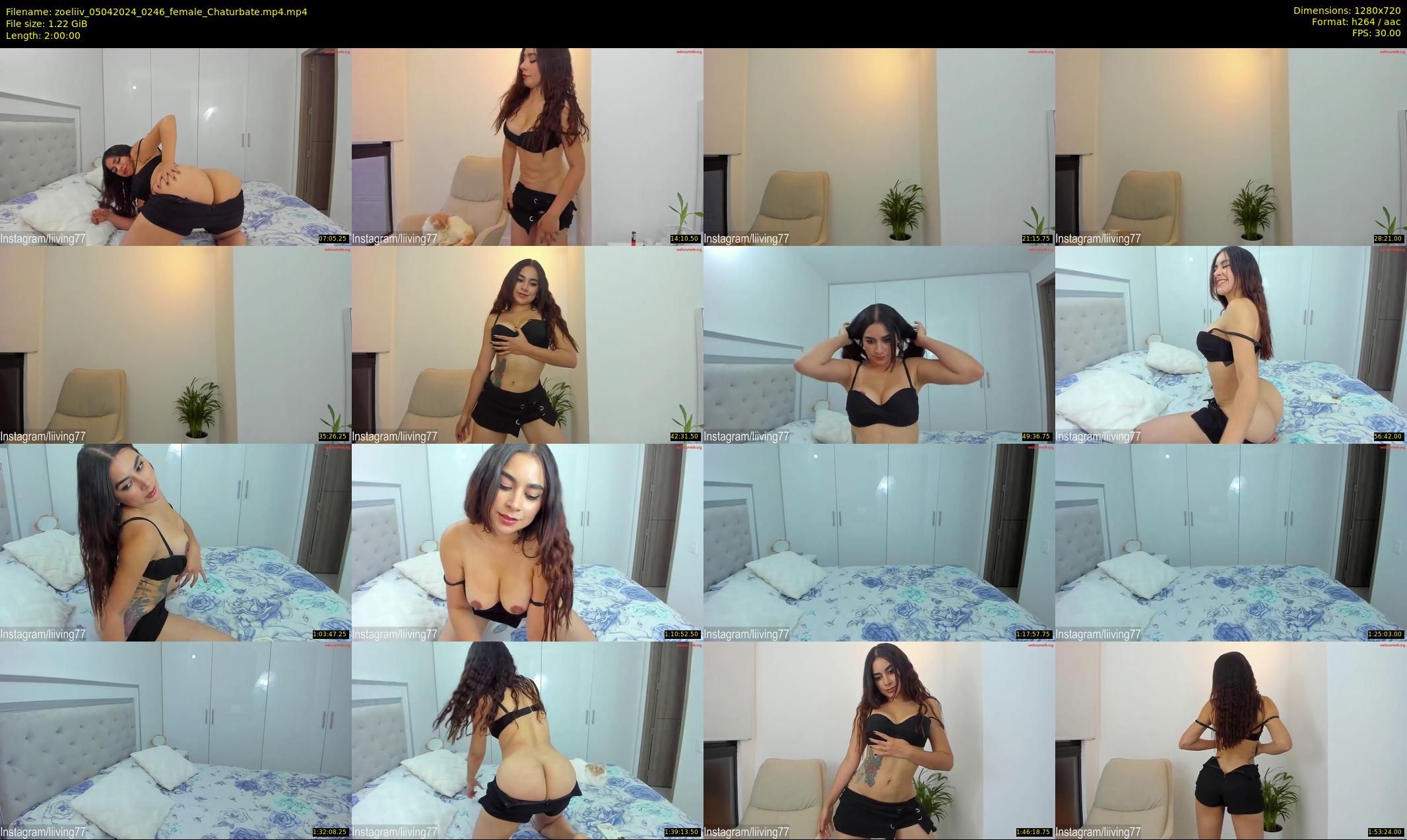 zoeliiv — 120 minute Chaturbate female cam show recording, 720p, Apr 5, 2024