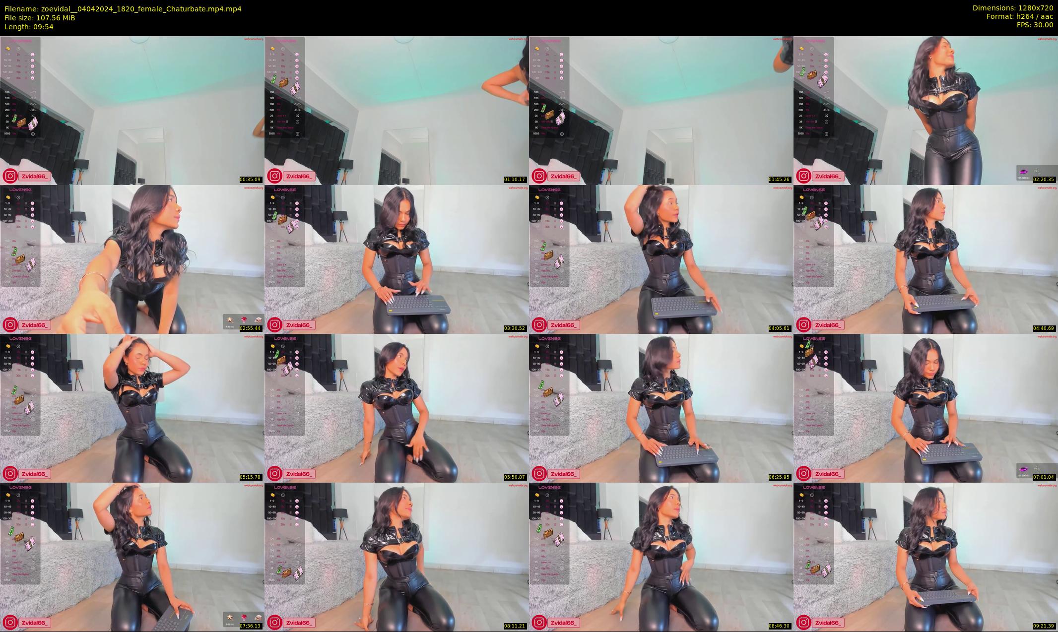 zoevidal_ — 10 minute Chaturbate female cam show recording, 720p, Apr 4, 2024