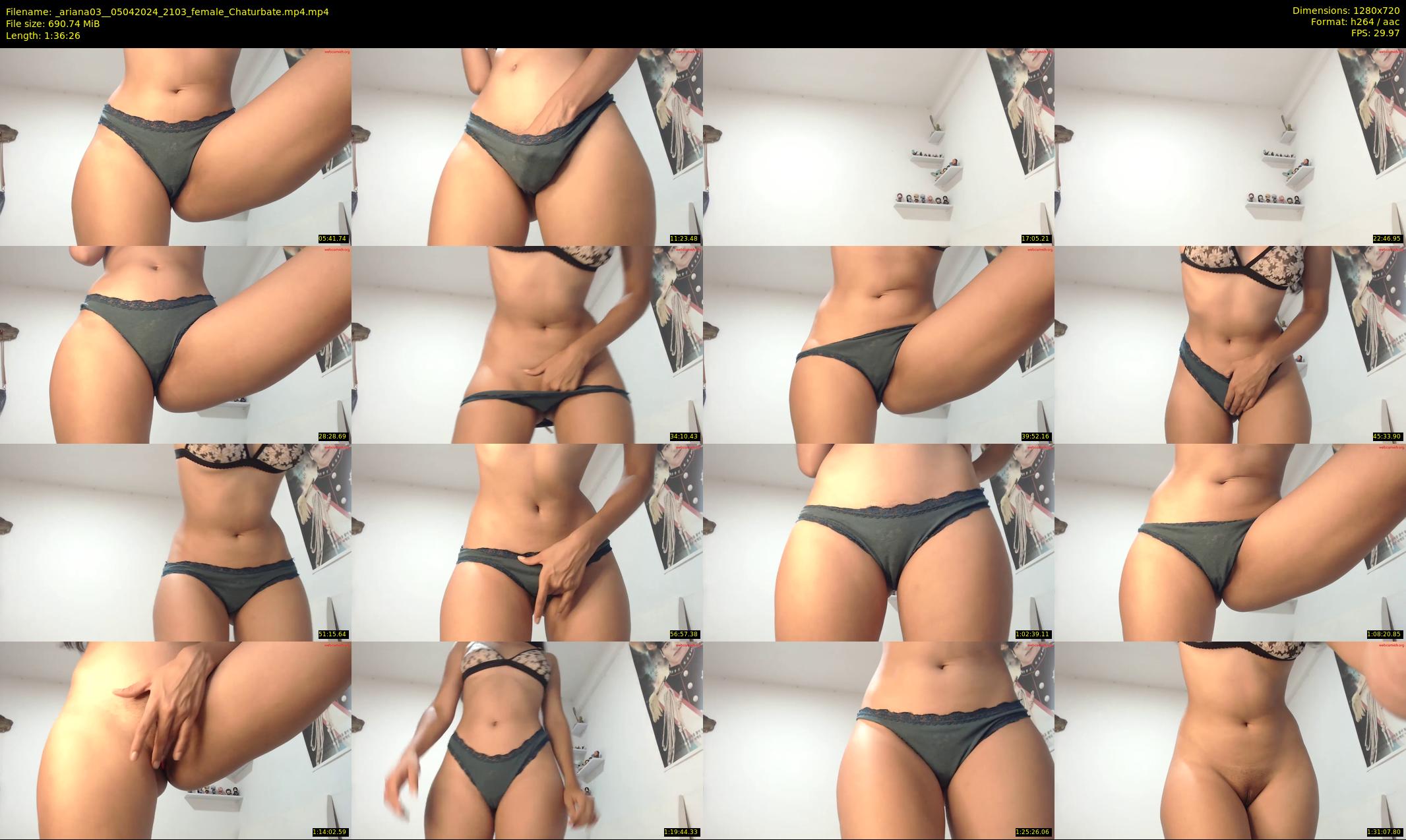 _ariana03_ — 97 minute Chaturbate female cam show recording, 720p, Apr 5, 2024