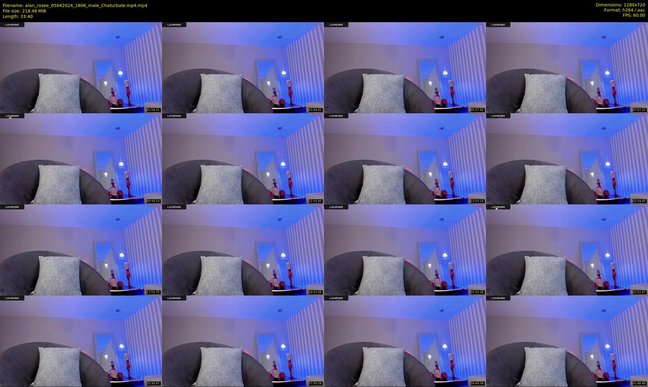 alan_rosee — 34 minute Chaturbate male cam show recording, 720p, Apr 5, 2024