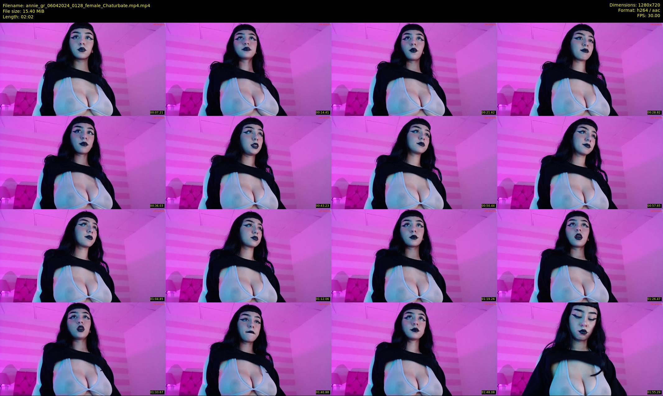 annie_gr — 3 minute Chaturbate female cam show recording, 720p, Apr 6, 2024