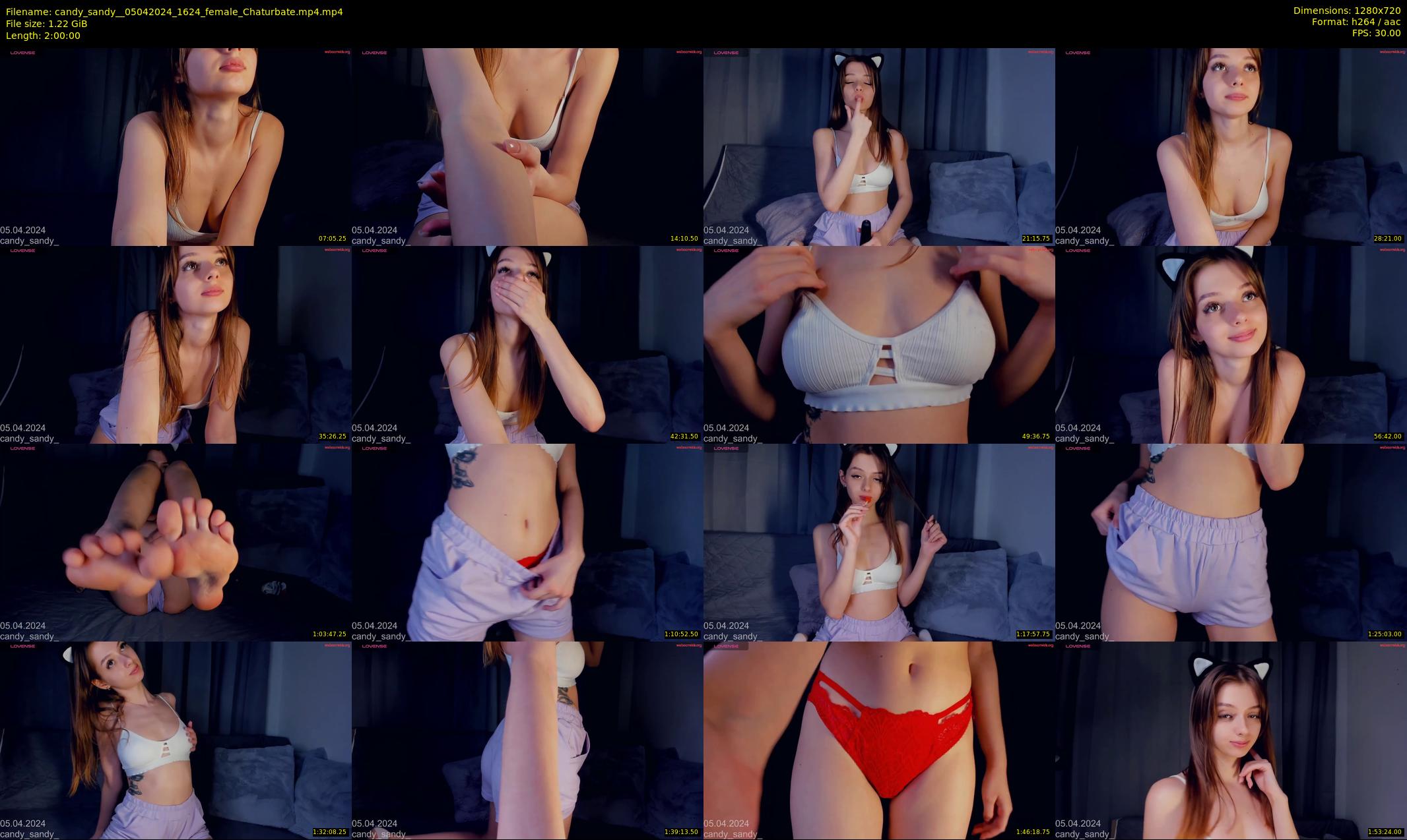 candy_sandy_ — 120 minute Chaturbate female cam show recording, 720p, Apr 5, 2024