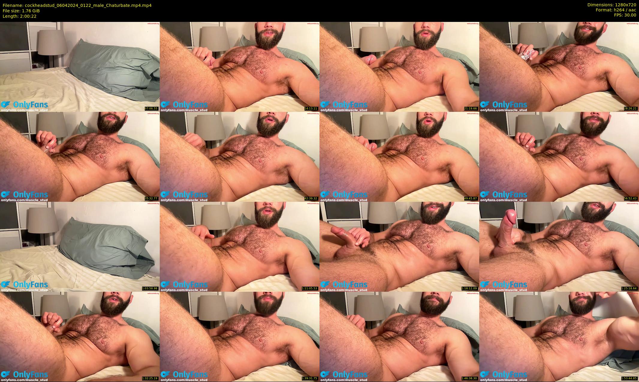 cockheadstud — 121 minute Chaturbate male cam show recording, 720p, Apr 6, 2024