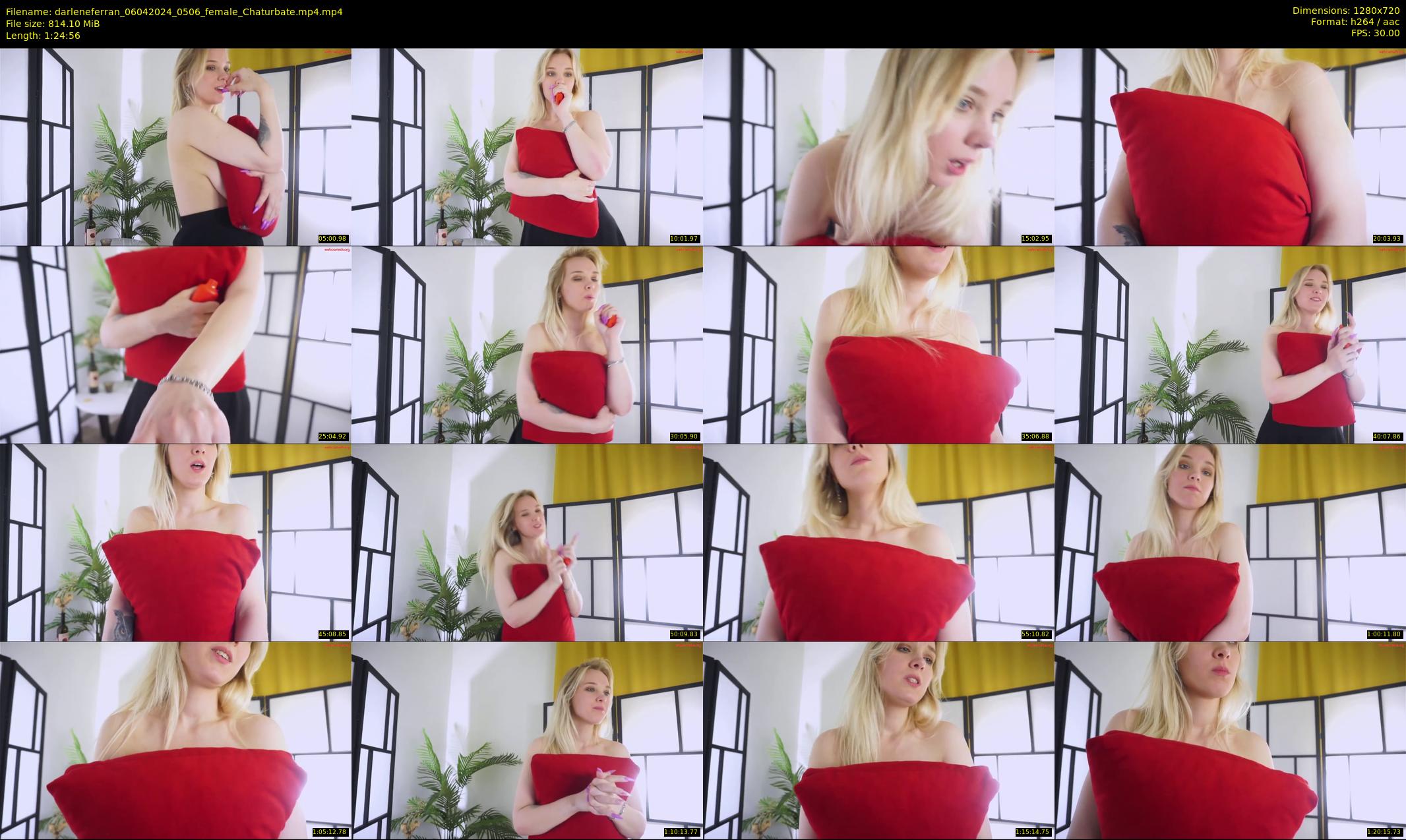 darleneferran — 85 minute Chaturbate female cam show recording, 720p, Apr 6, 2024
