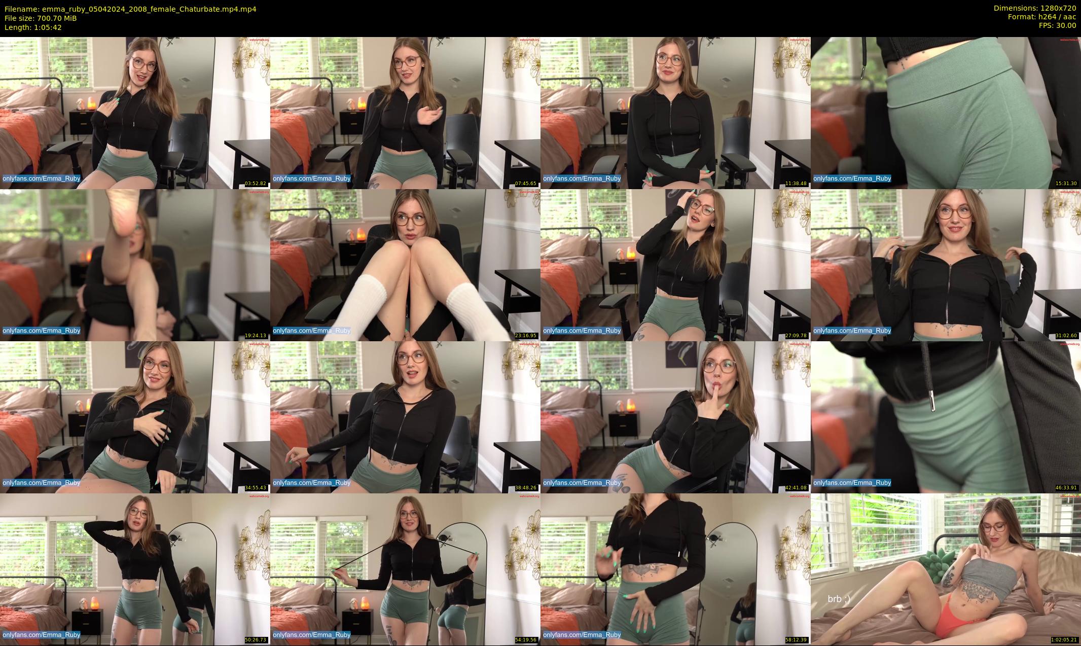 emma_ruby — 66 minute Chaturbate female cam show recording, 720p, Apr 5, 2024