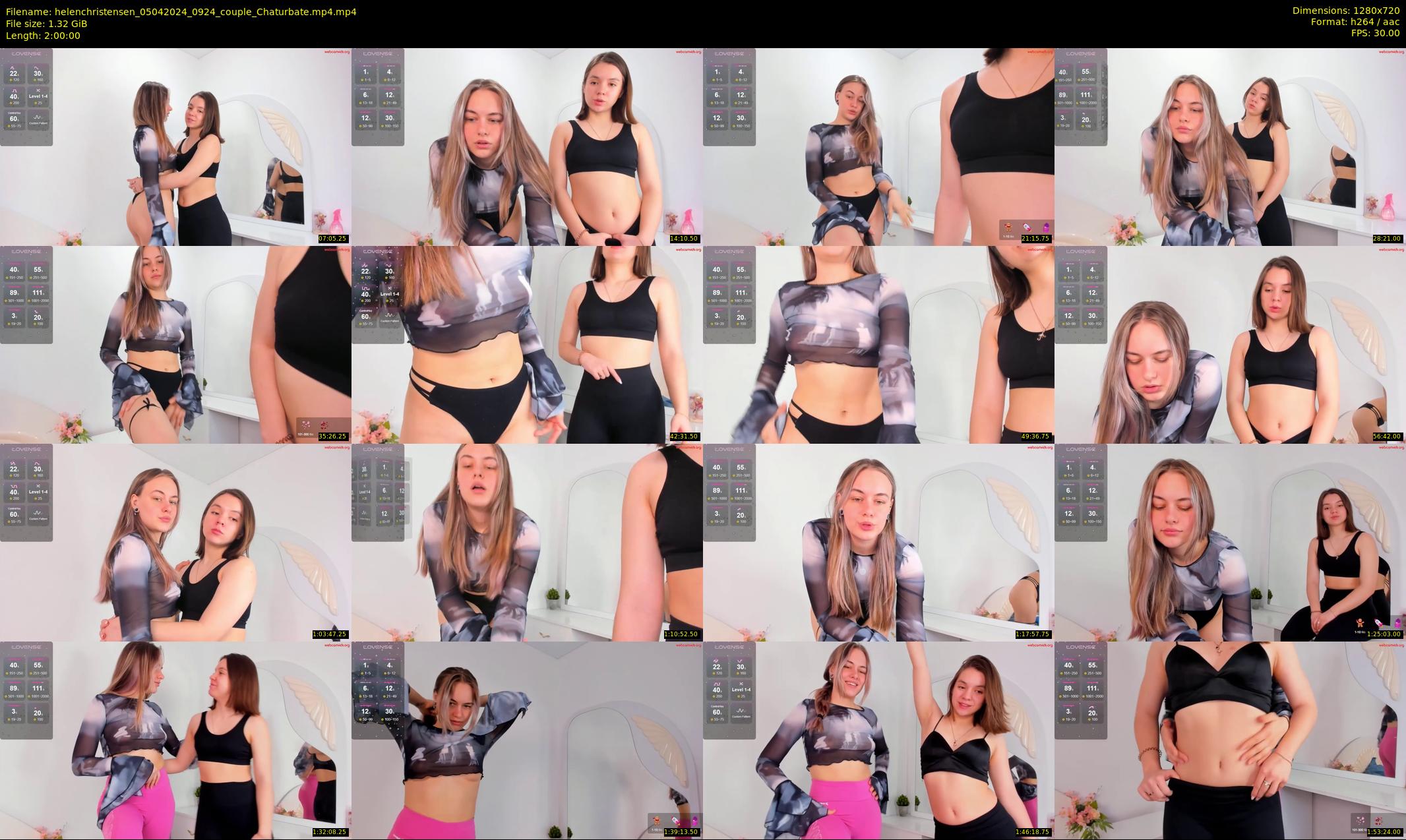 helenchristensen — 120 minute Chaturbate female cam show recording, 720p, Apr 5, 2024