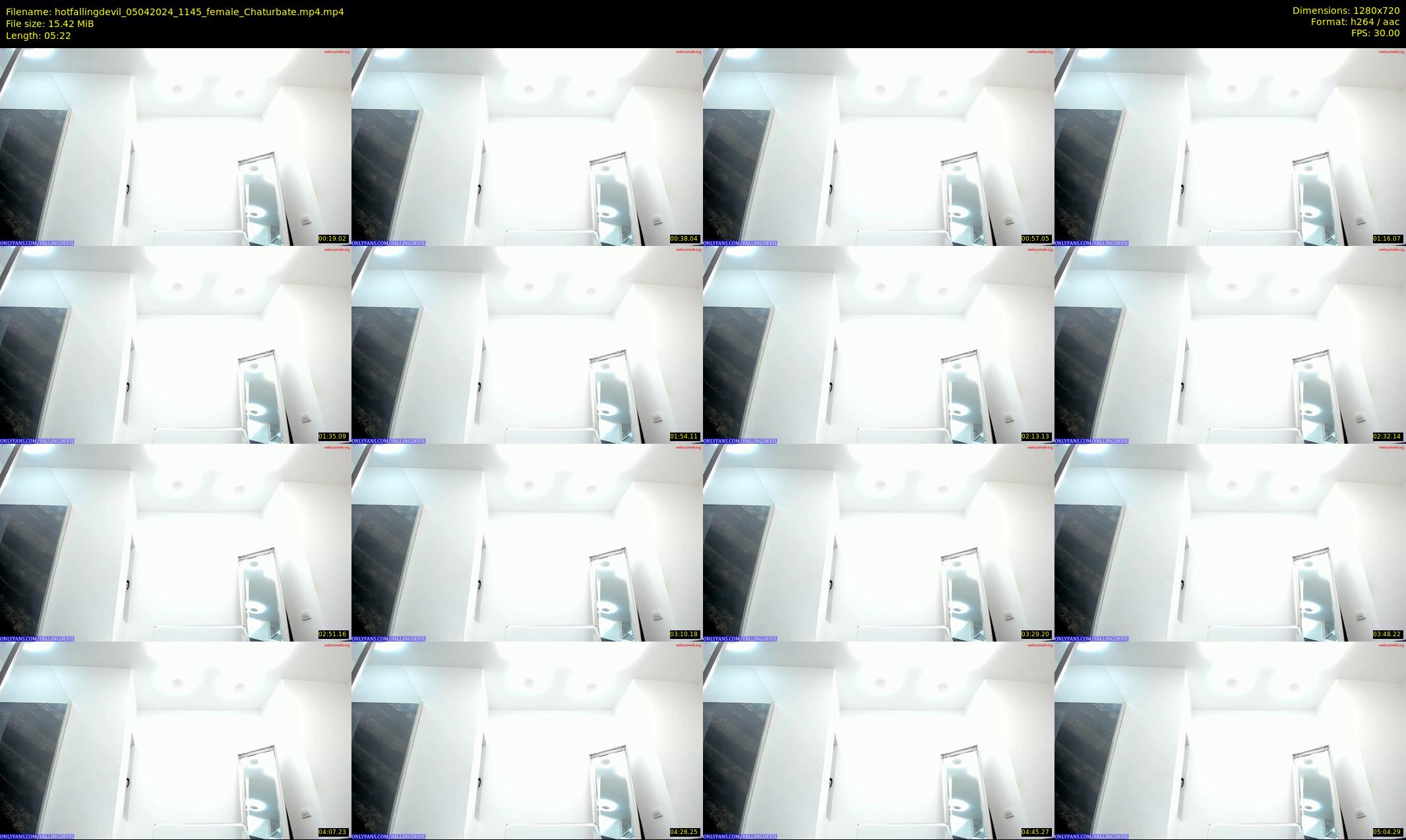 hotfallingdevil — 6 minute Chaturbate female cam show recording, 720p, Apr 5, 2024