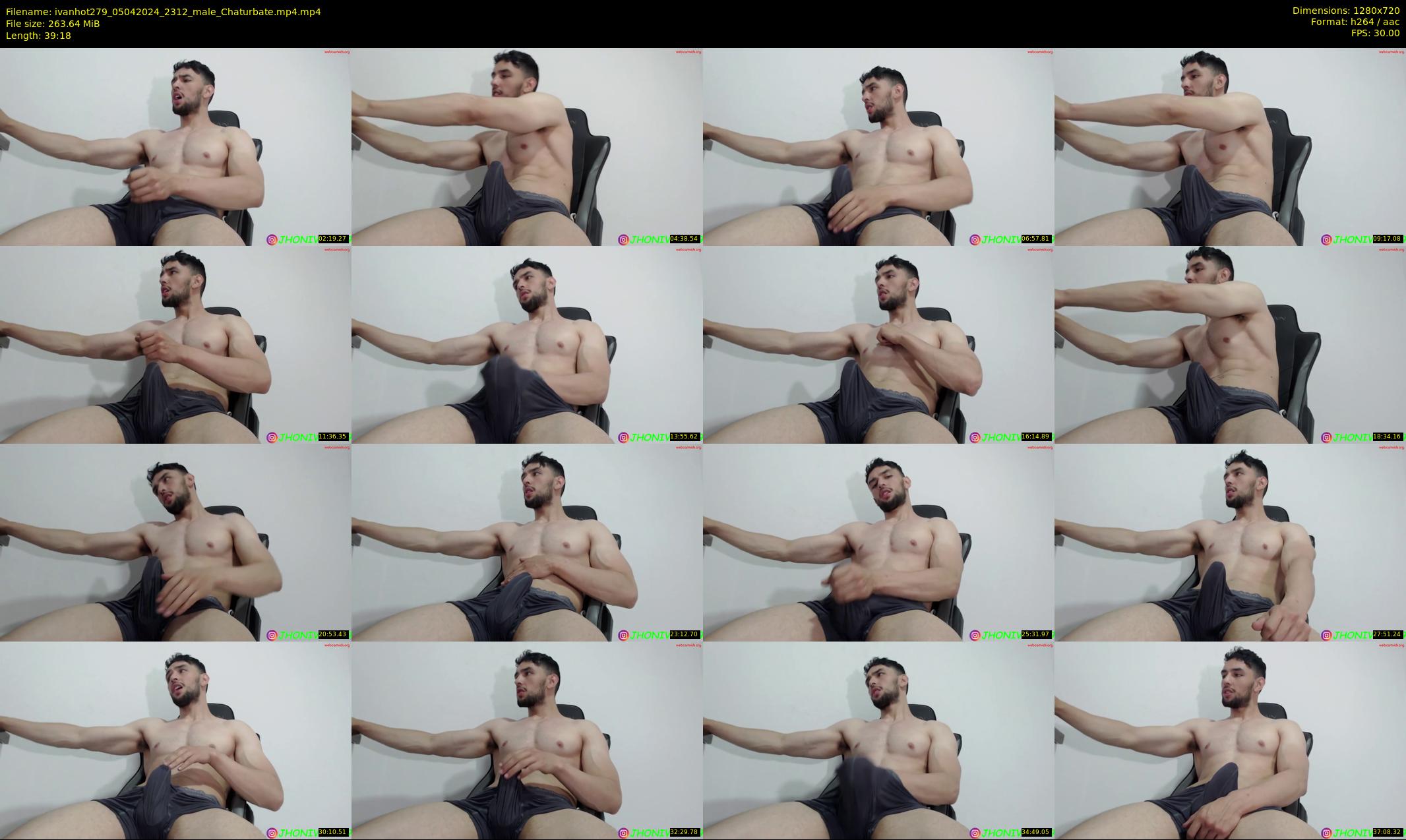 ivanhot279 — 40 minute Chaturbate male cam show recording, 720p, Apr 5, 2024