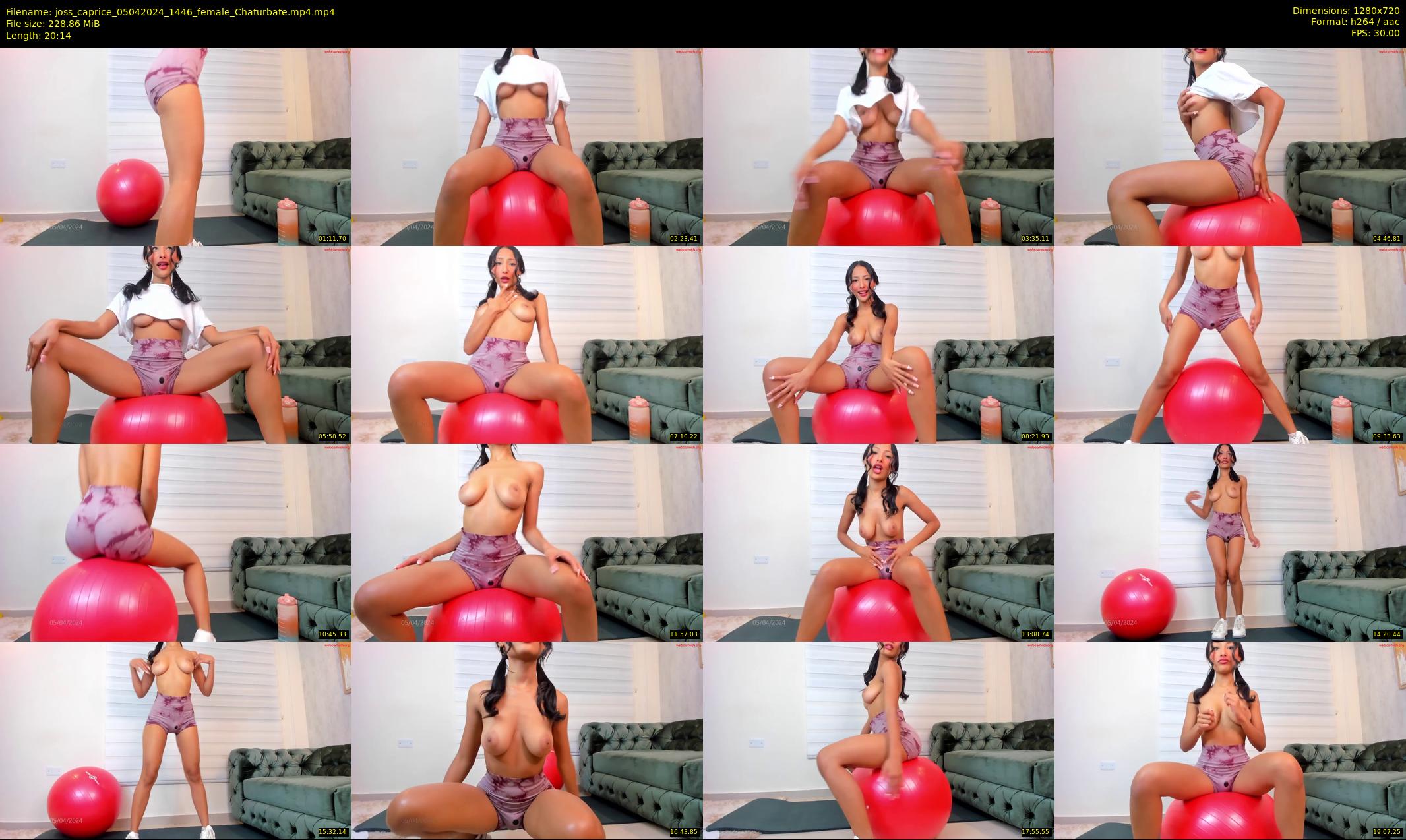 joss_caprice — 21 minute Chaturbate female cam show recording, 720p, Apr 5, 2024