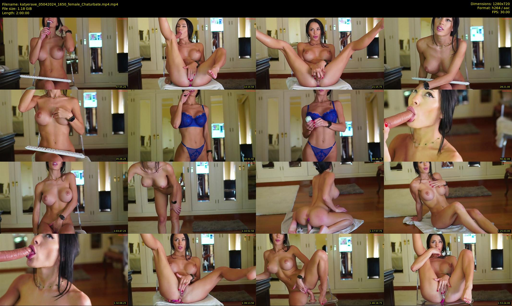 katyerave — 120 minute Chaturbate female cam show recording, 720p, Apr 5, 2024