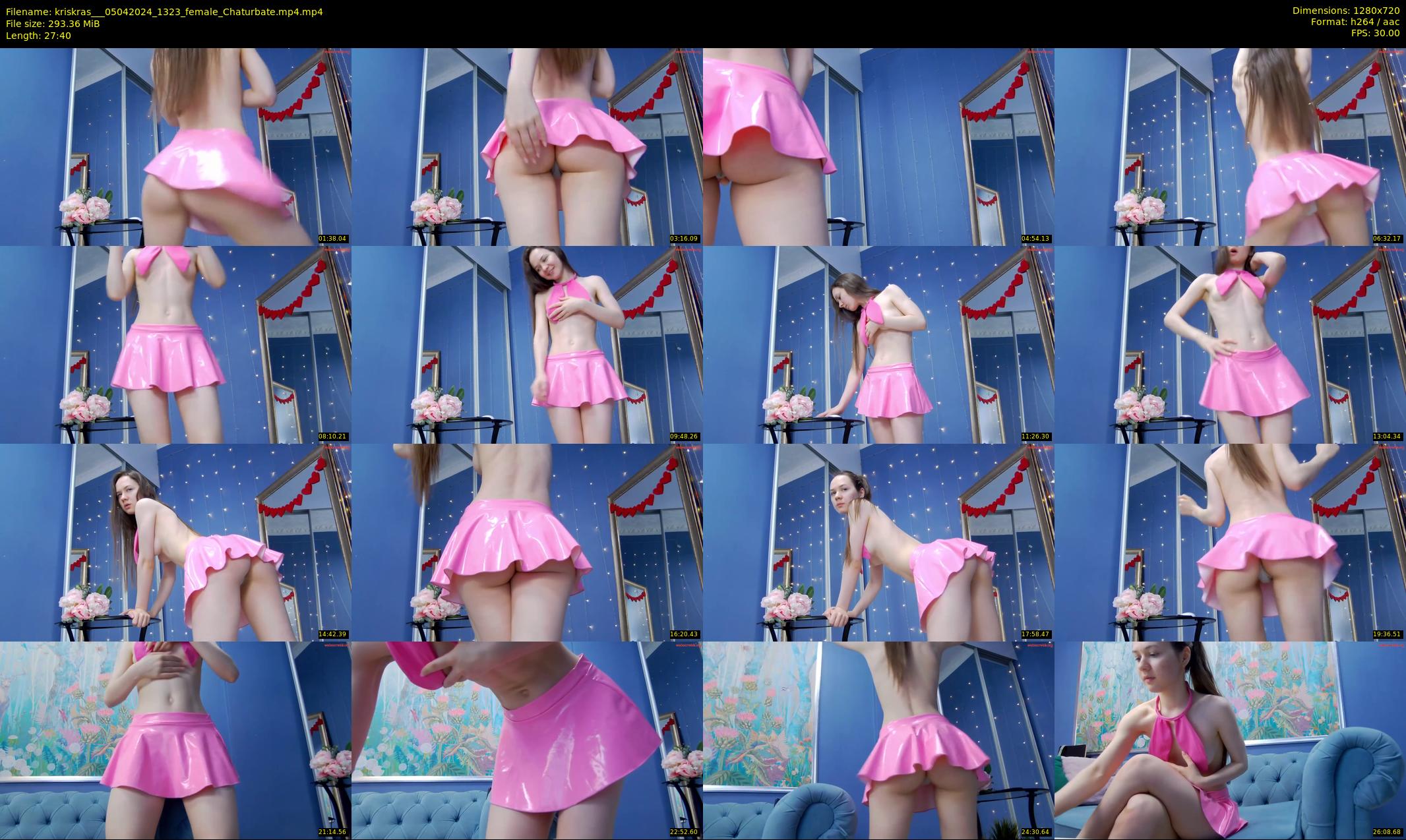 kriskras__ — 28 minute Chaturbate female cam show recording, 720p, Apr 5, 2024