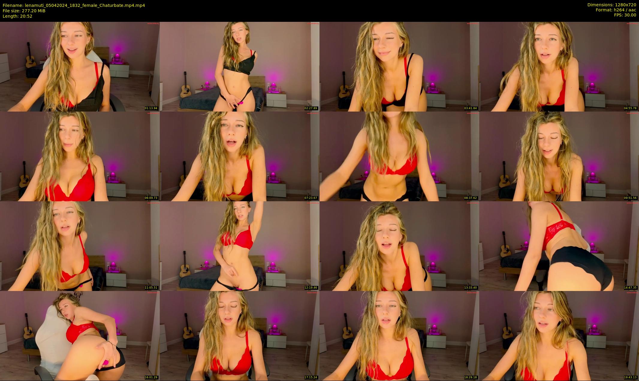 lenamuti — 21 minute Chaturbate female cam show recording, 720p, Apr 5, 2024