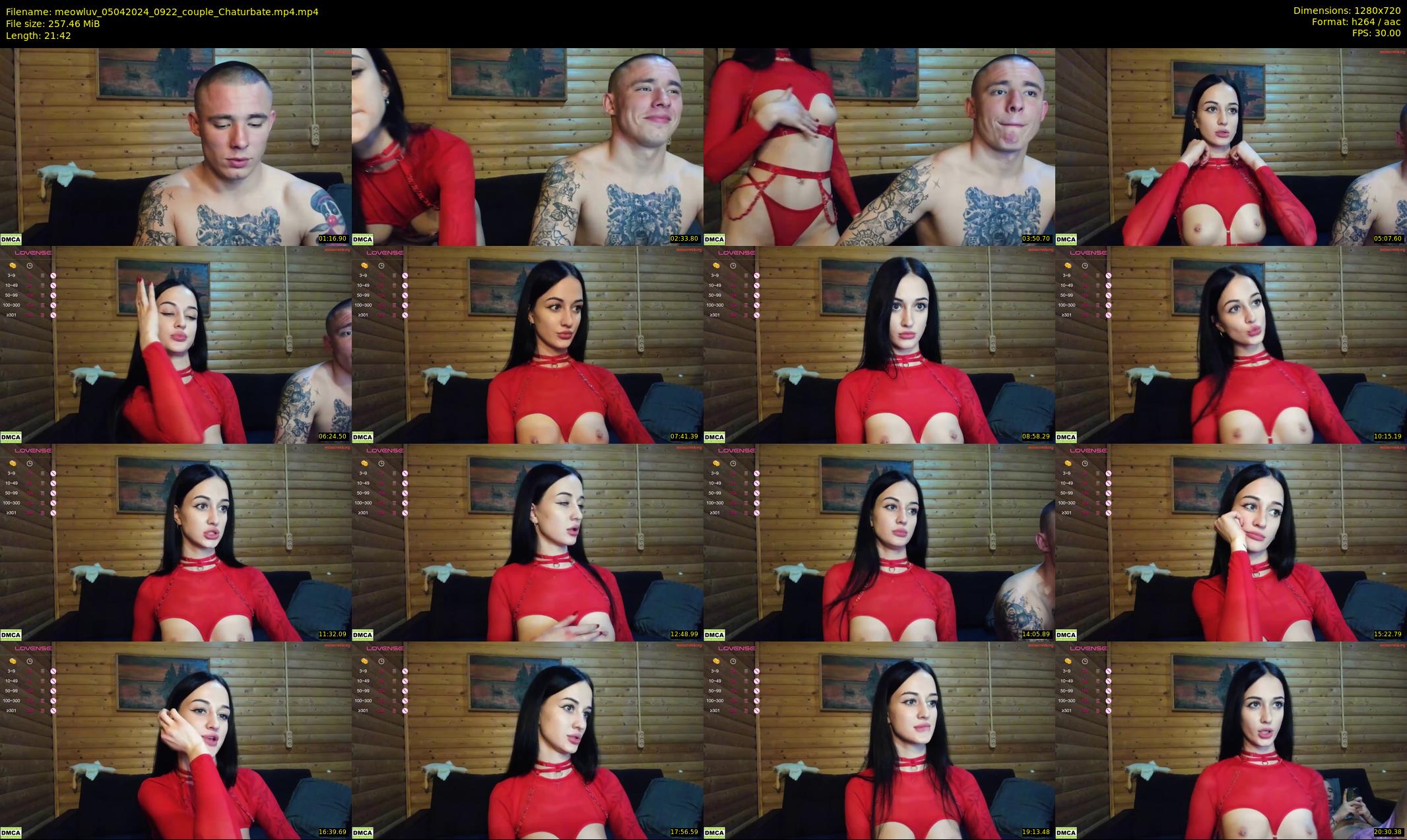 meowluv — 22 minute Chaturbate couple cam show recording, 720p, Apr 5, 2024