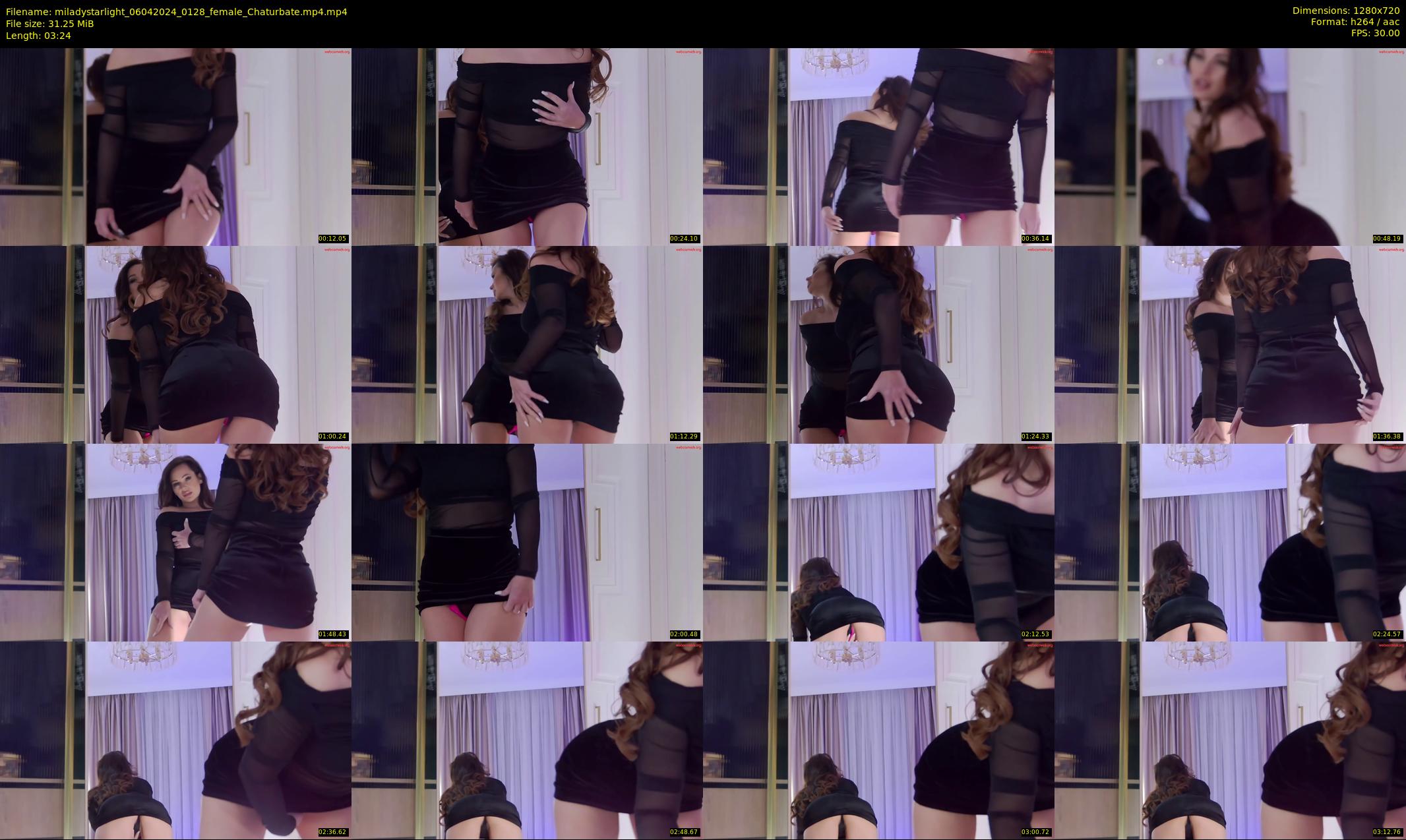 miladystarlight — 4 minute Chaturbate female cam show recording, 720p, Apr 6, 2024