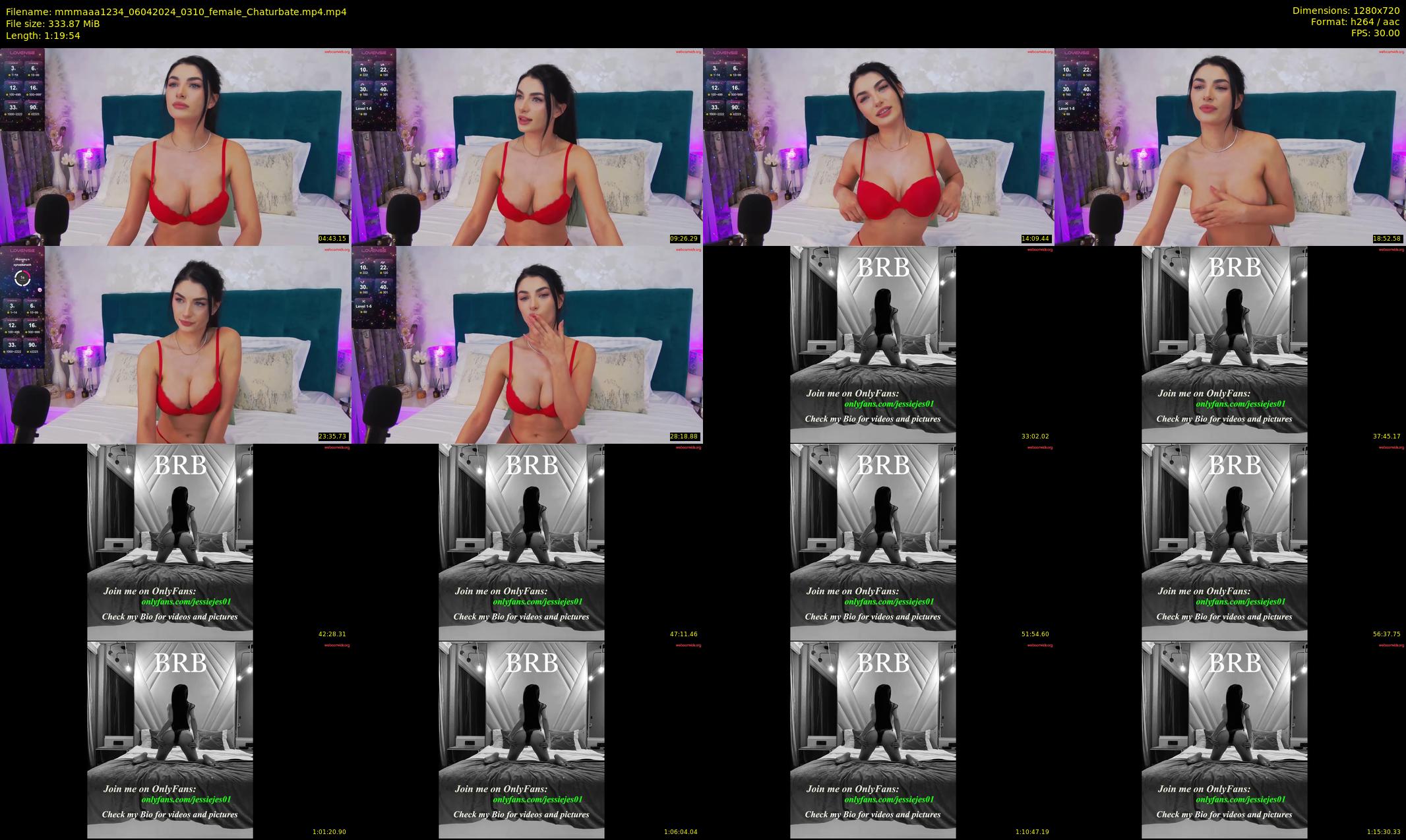 mmmaaa1234 — 80 minute Chaturbate female cam show recording, 720p, Apr 6, 2024