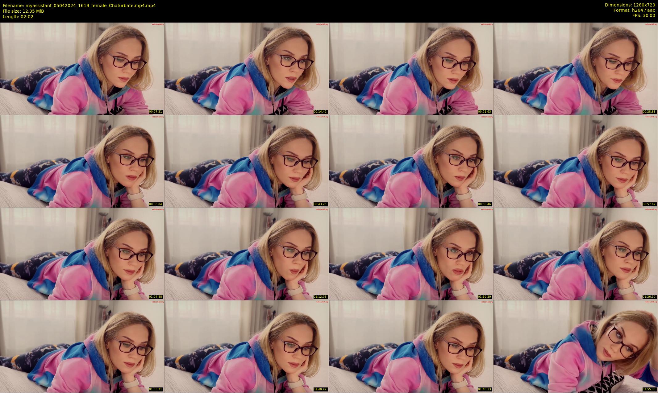 myassistant — 3 minute Chaturbate female cam show recording, 720p, Apr 5, 2024