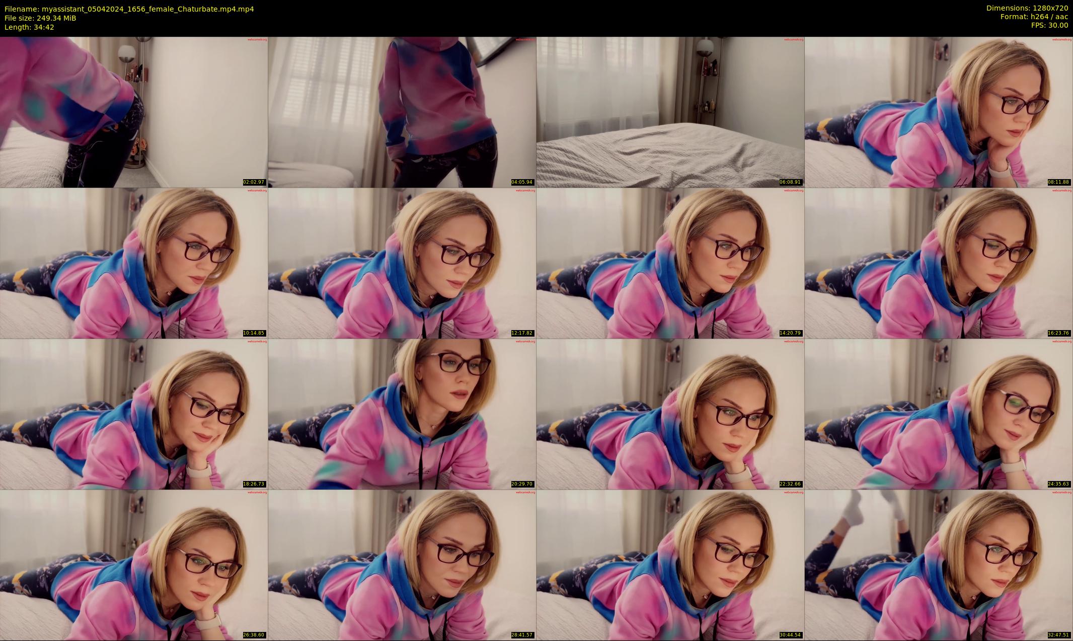 myassistant — 35 minute Chaturbate female cam show recording, 720p, Apr 5, 2024