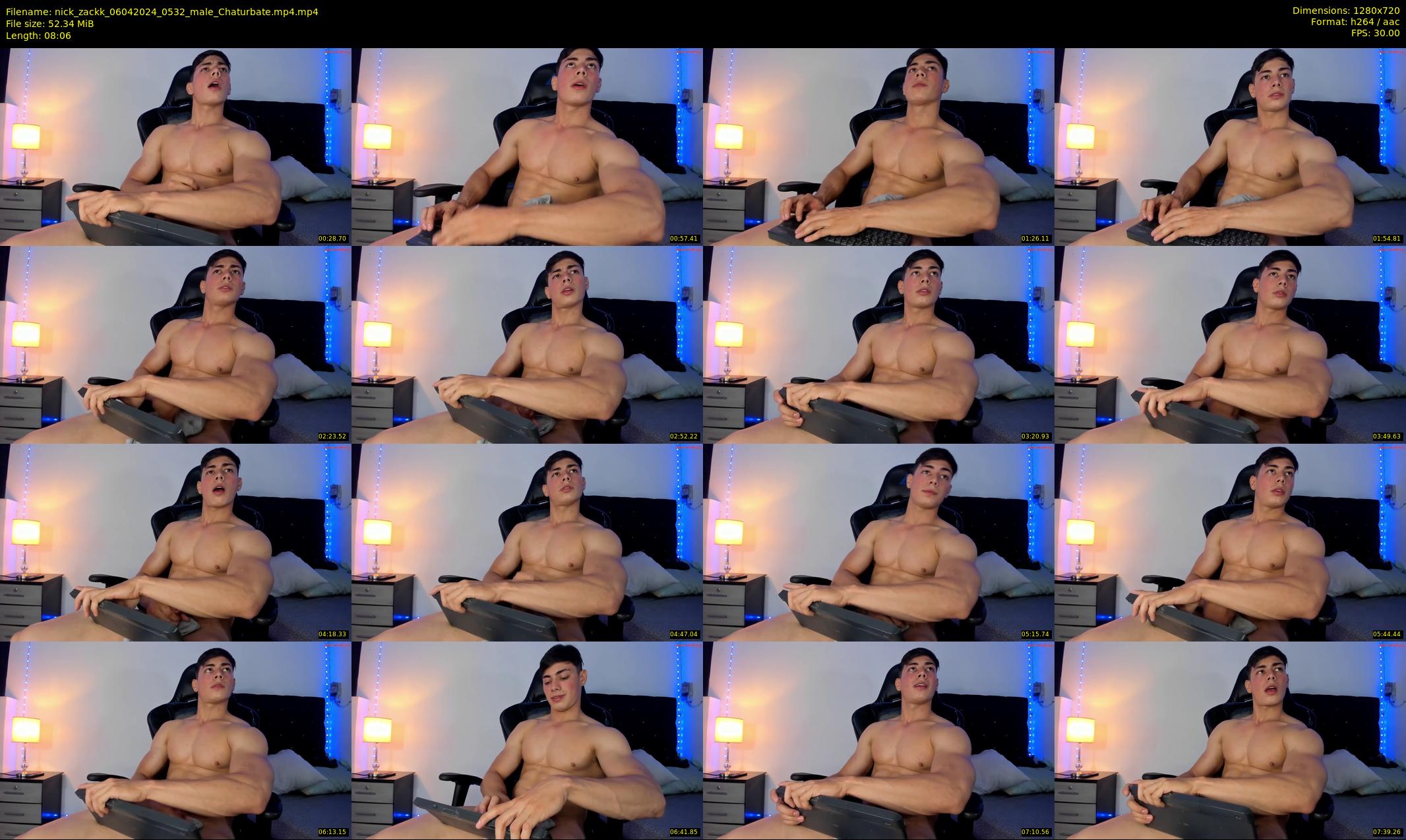 nick_zackk — 9 minute Chaturbate male cam show recording, 720p, Apr 6, 2024