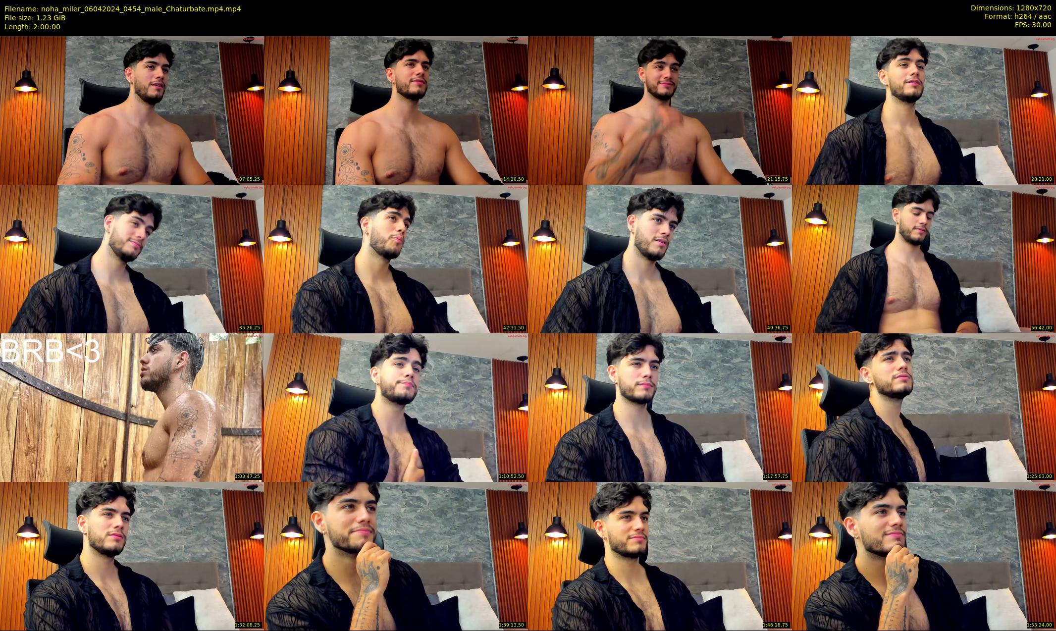 noha_miler — 120 minute Chaturbate male cam show recording, 720p, Apr 6, 2024