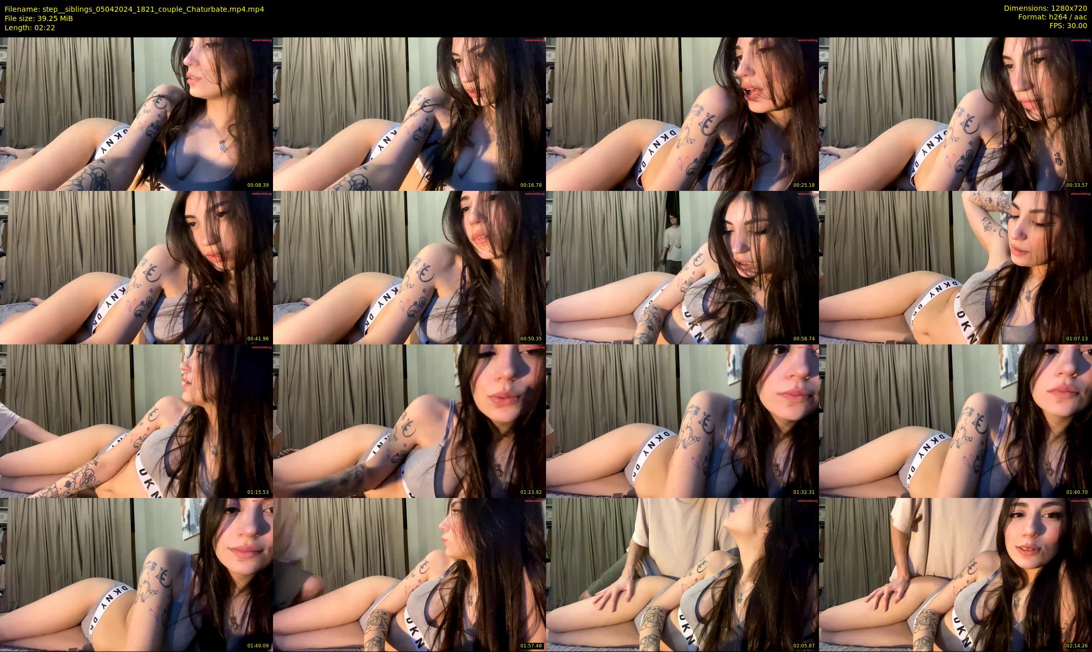 step__siblings — 3 minute Chaturbate couple cam show recording, 720p, Apr 5, 2024