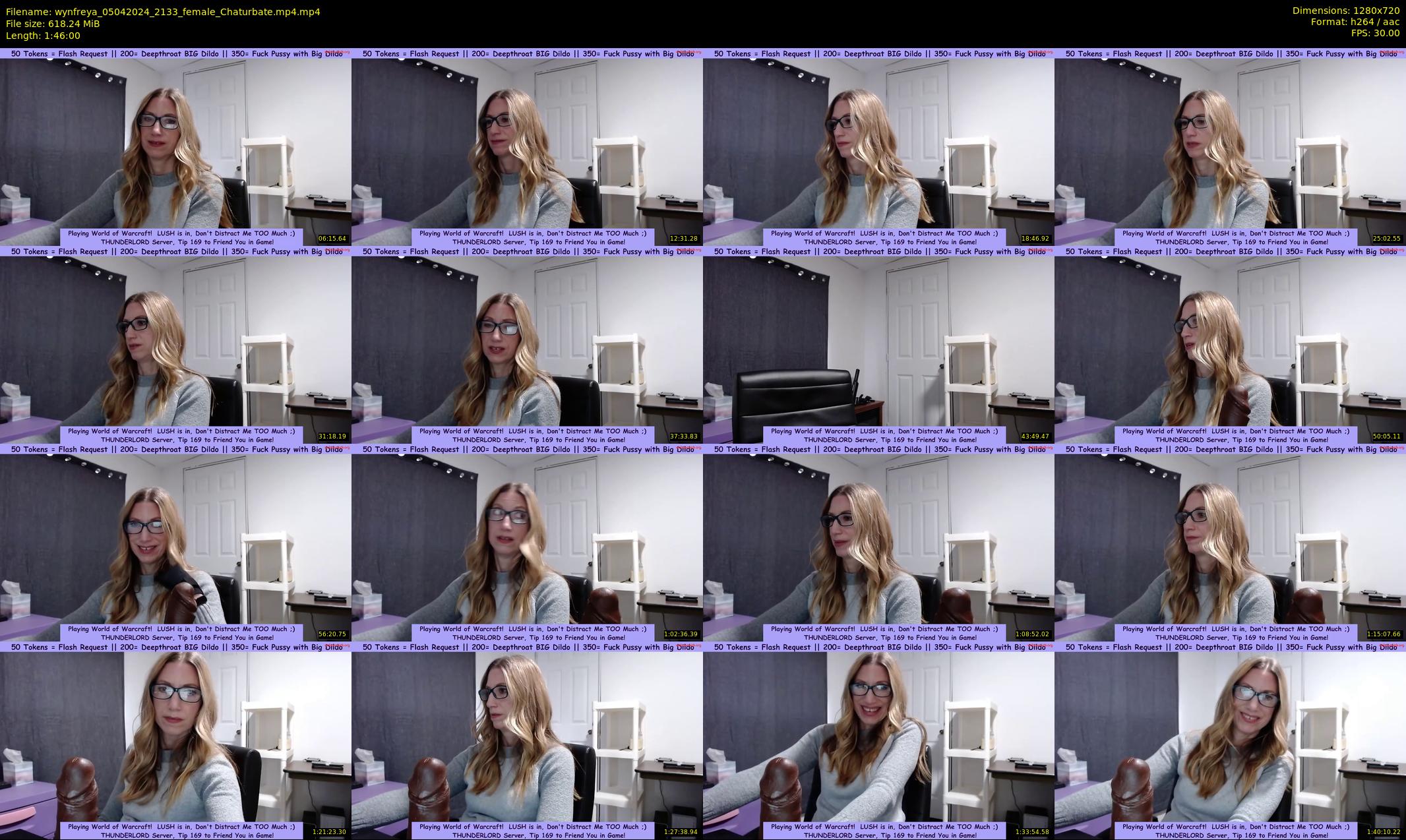 wynfreya — 106 minute Chaturbate female cam show recording, 720p, Apr 5, 2024