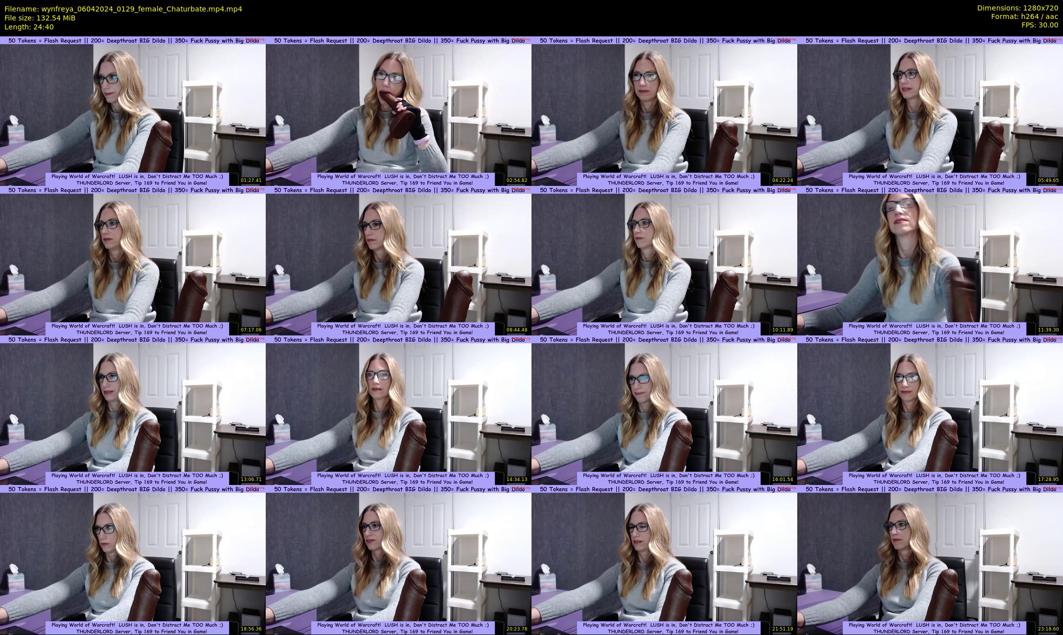 wynfreya — 25 minute Chaturbate female cam show recording, 720p, Apr 6, 2024