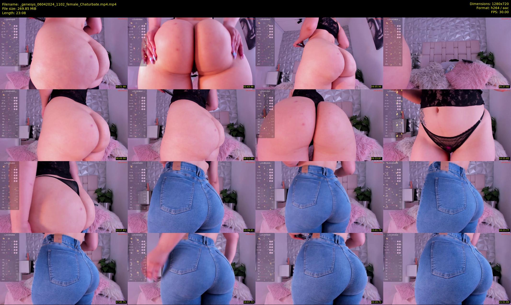 _genesys — 24 minute Chaturbate female cam show recording, 720p, Apr 6, 2024