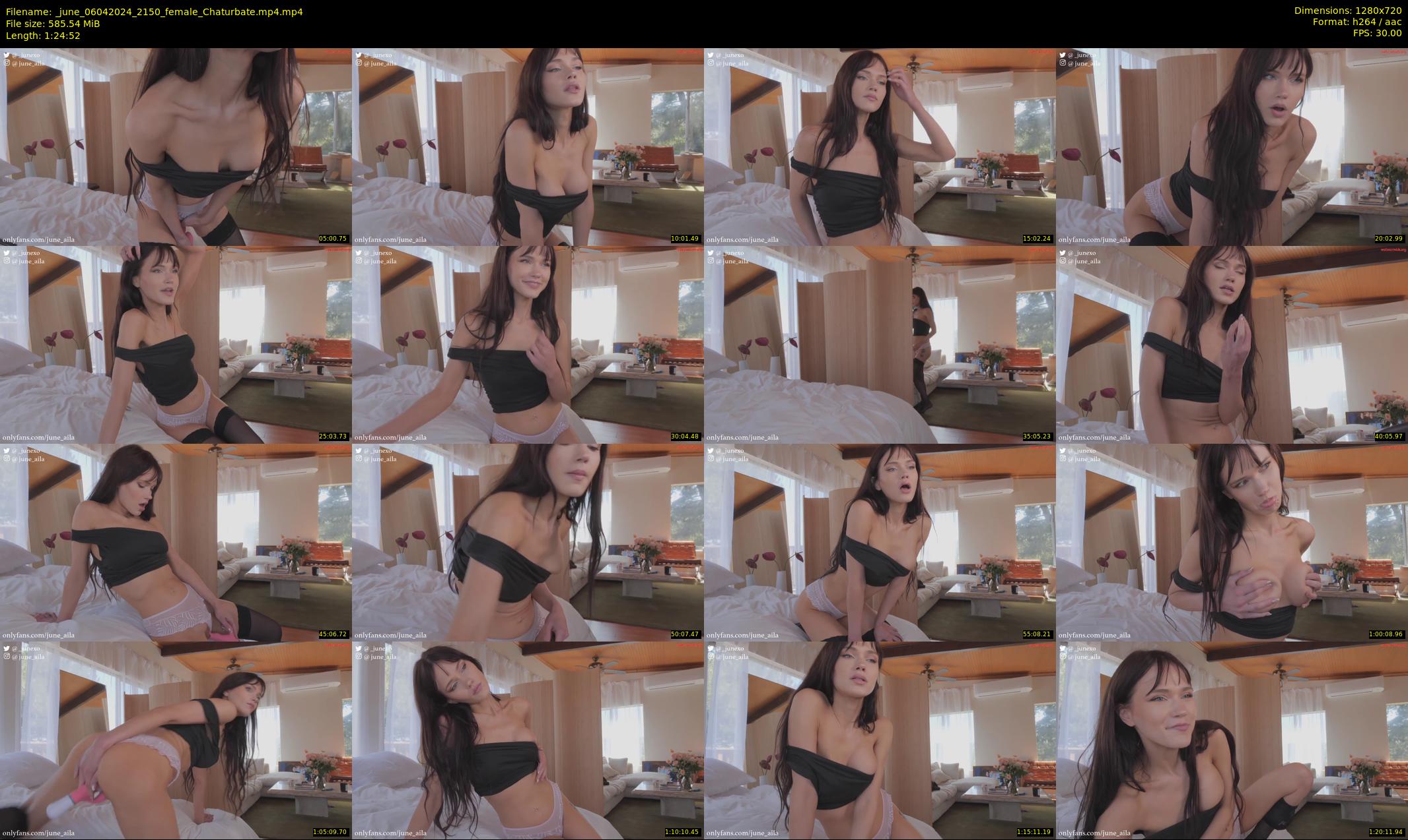 _june — 85 minute Chaturbate female cam show recording, 720p, Apr 6, 2024