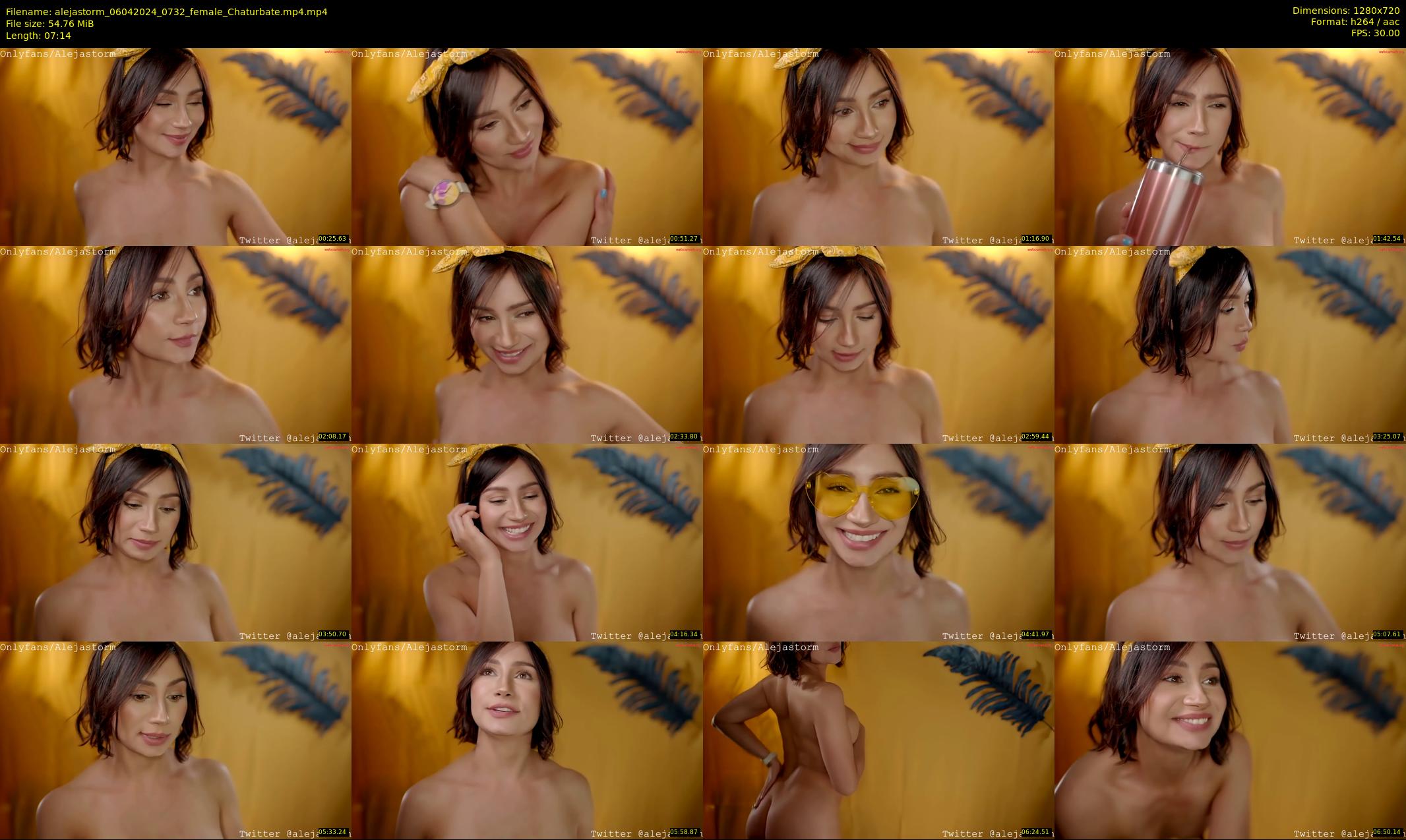 alejastorm — 8 minute Chaturbate female cam show recording, 720p, Apr 6, 2024