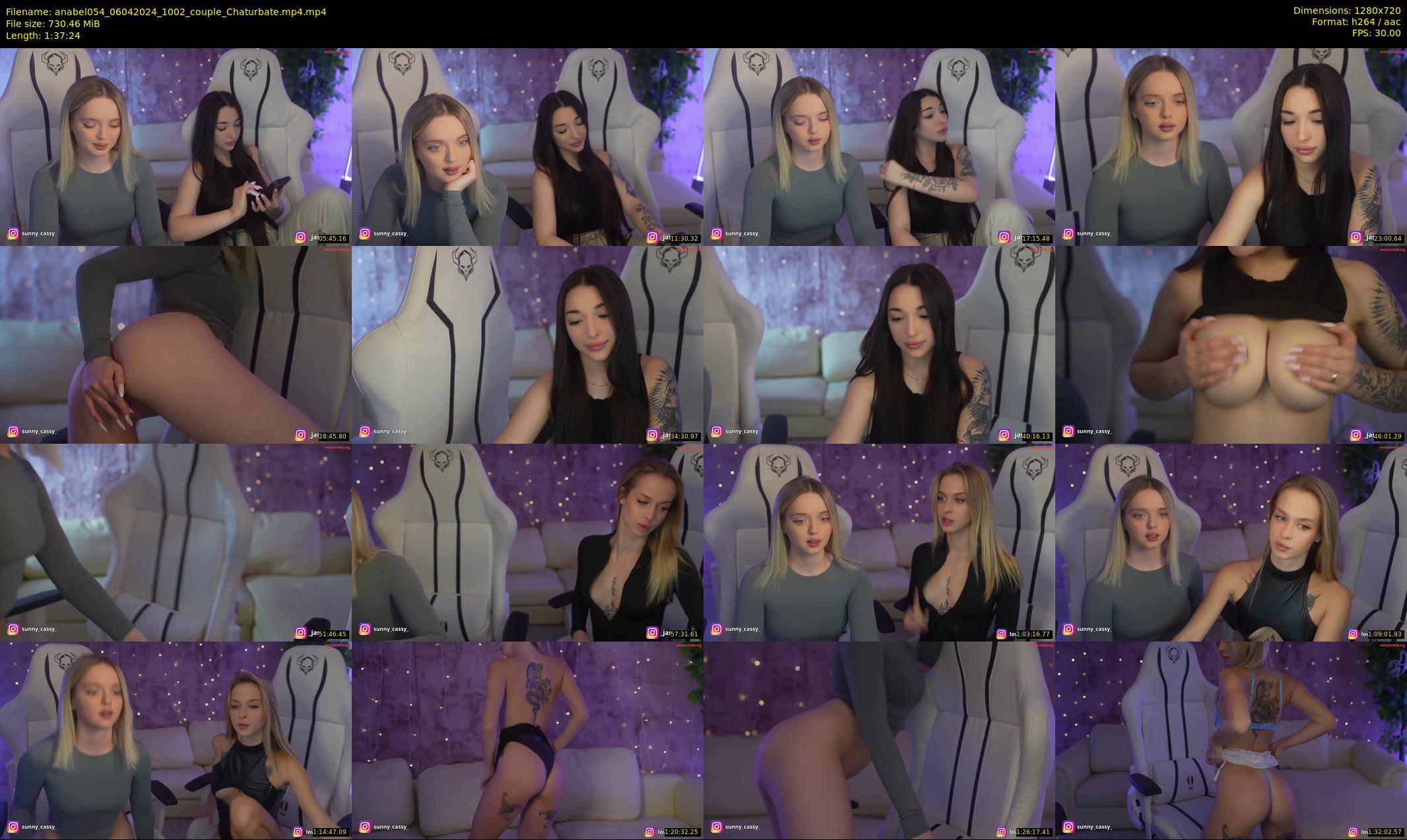 anabel054 — 98 minute Chaturbate female cam show recording, 720p, Apr 6, 2024