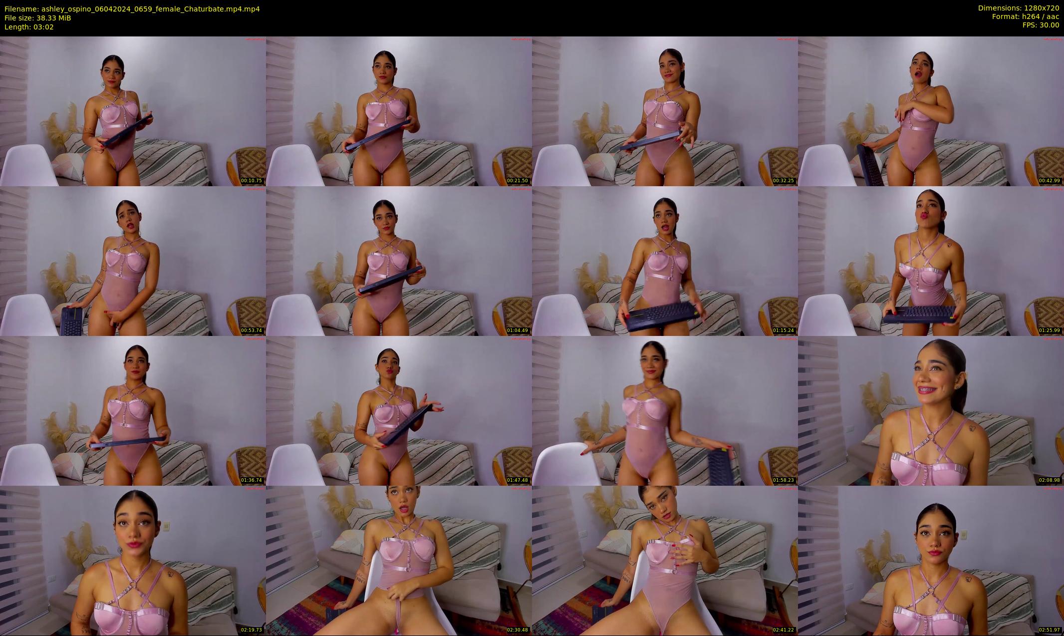 ashley_ospino — 4 minute Chaturbate couple cam show recording, 720p, Apr 6, 2024