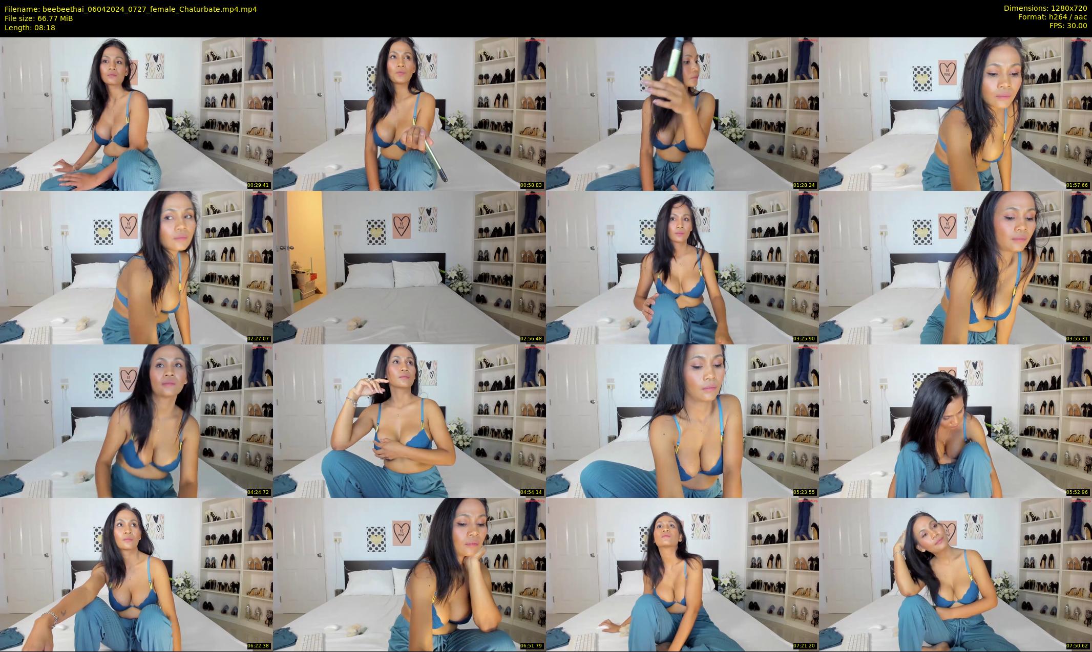 beebeethai — 9 minute Chaturbate female cam show recording, 720p, Apr 6, 2024