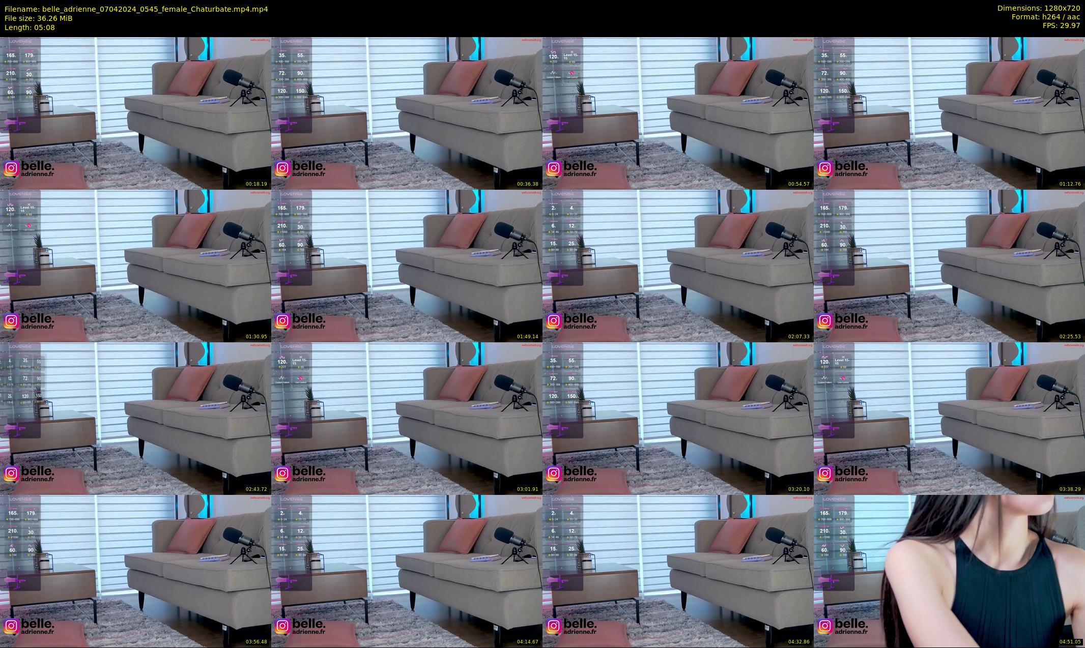 belle_adrienne — 6 minute Chaturbate couple cam show recording, 720p, Apr 7, 2024