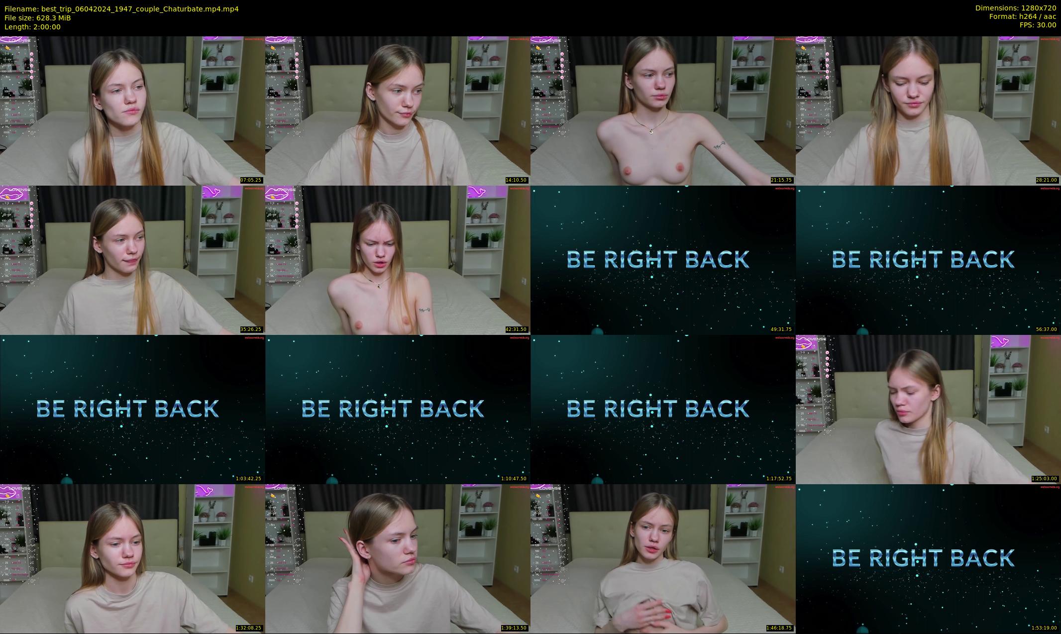 best_trip — 120 minute Chaturbate couple cam show recording, 720p, Apr 6, 2024